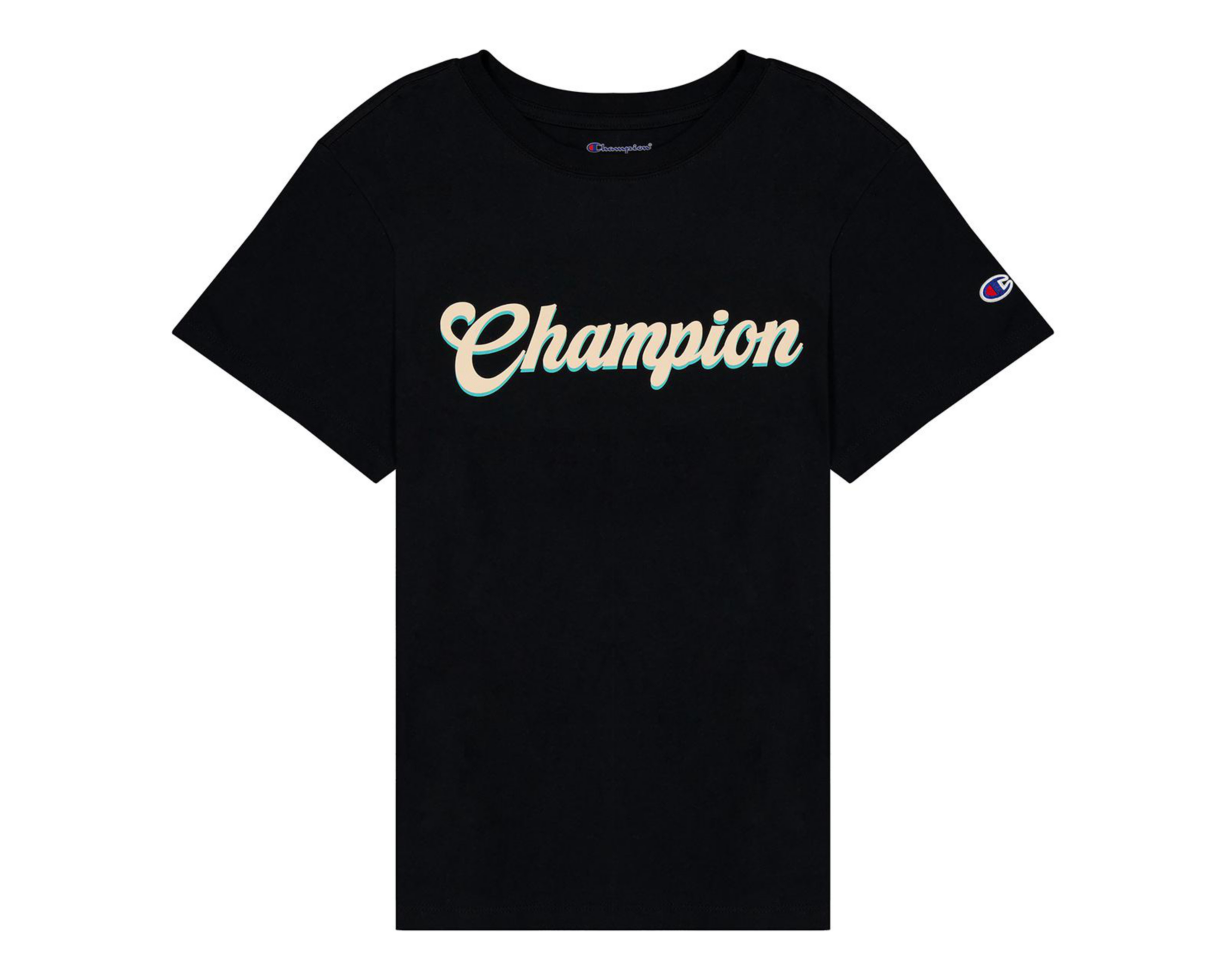Foto 4 pulgar | Playera Deportiva Champion Shadow Script para Mujer
