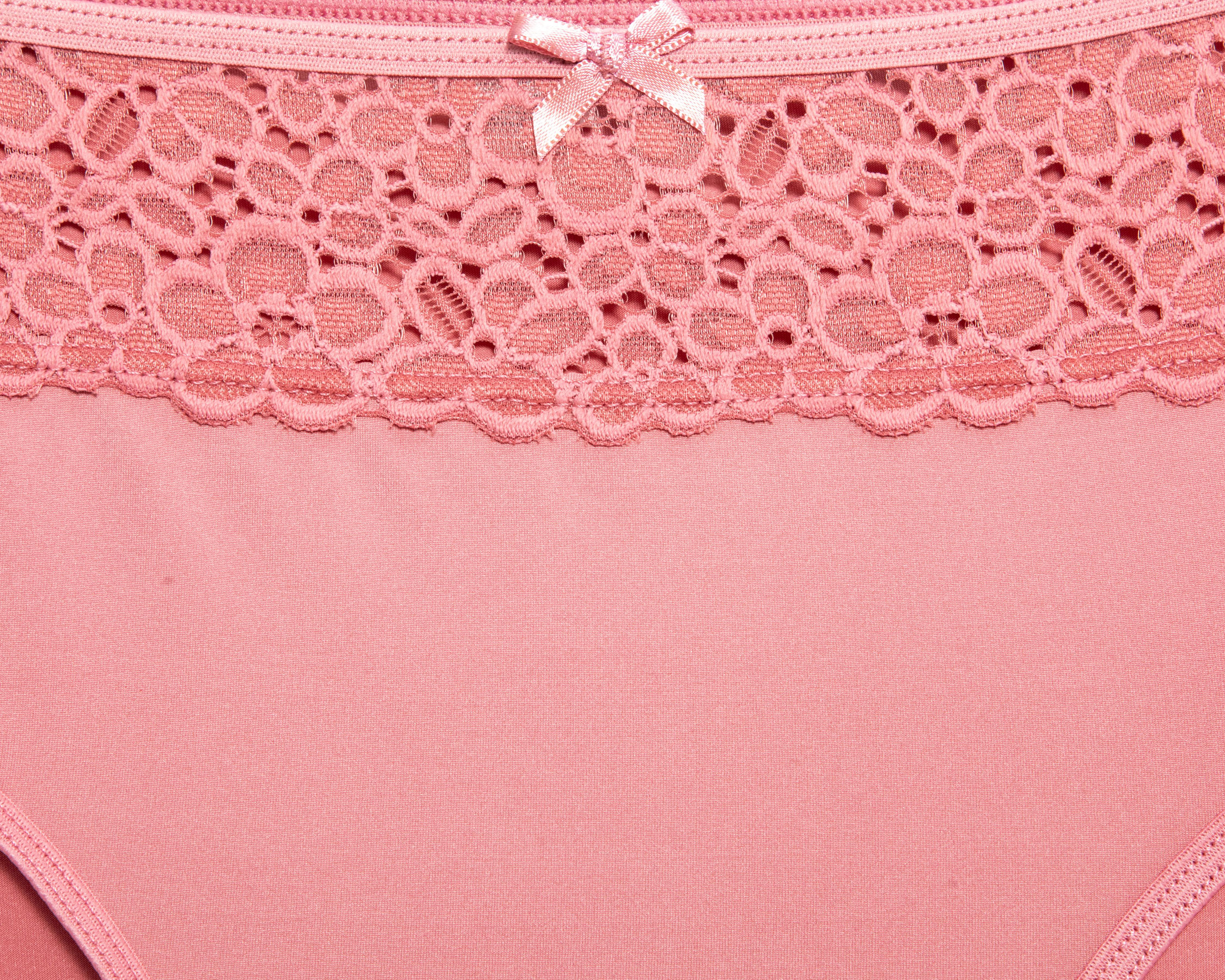 Foto 4 pulgar | Pantaleta con Encaje Frescura para Mujer 3 Piezas