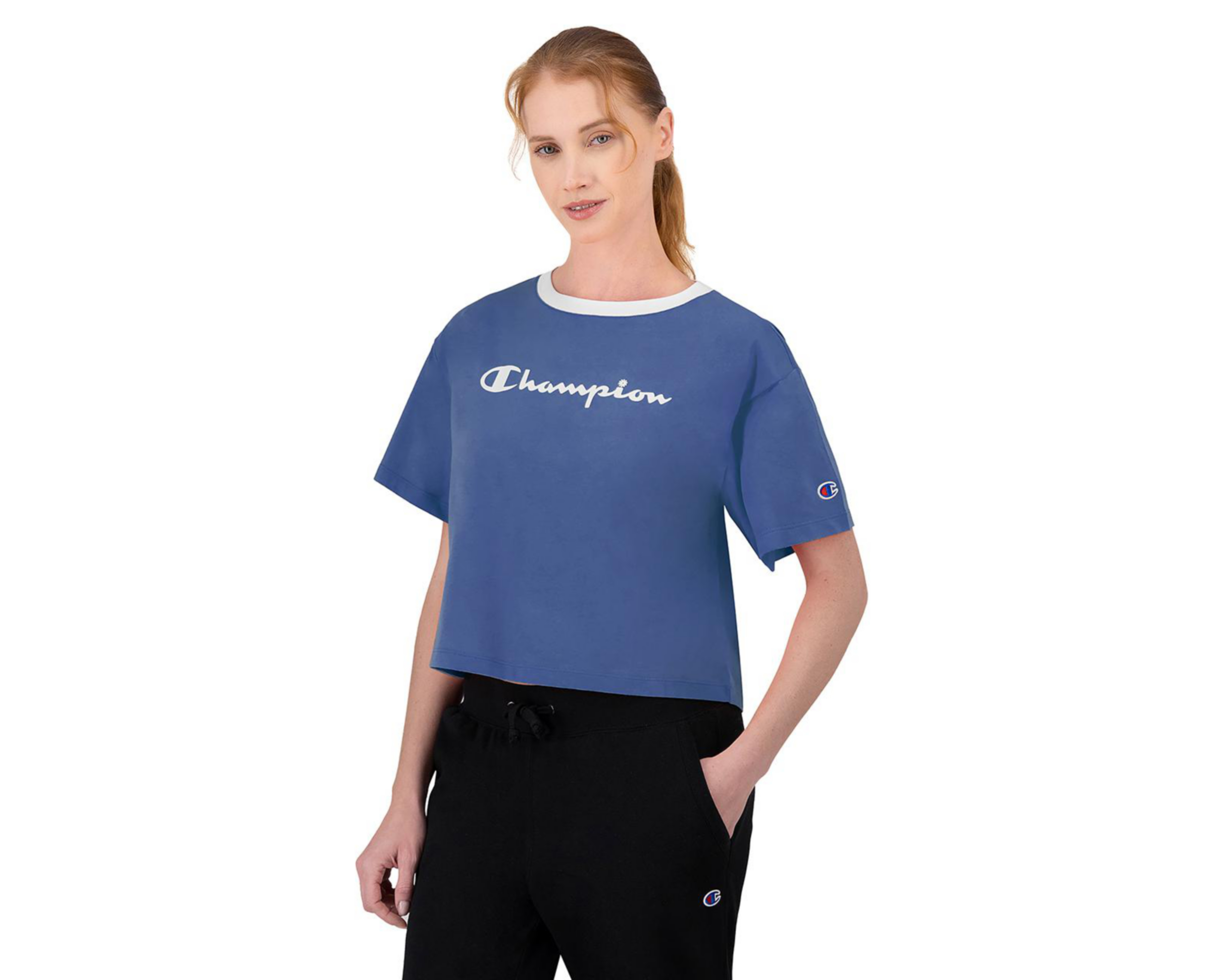 Playera Manga Corta Champion para Mujer