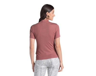 Foto 3 | Blusa Refill Manga Corta Cuello Alto