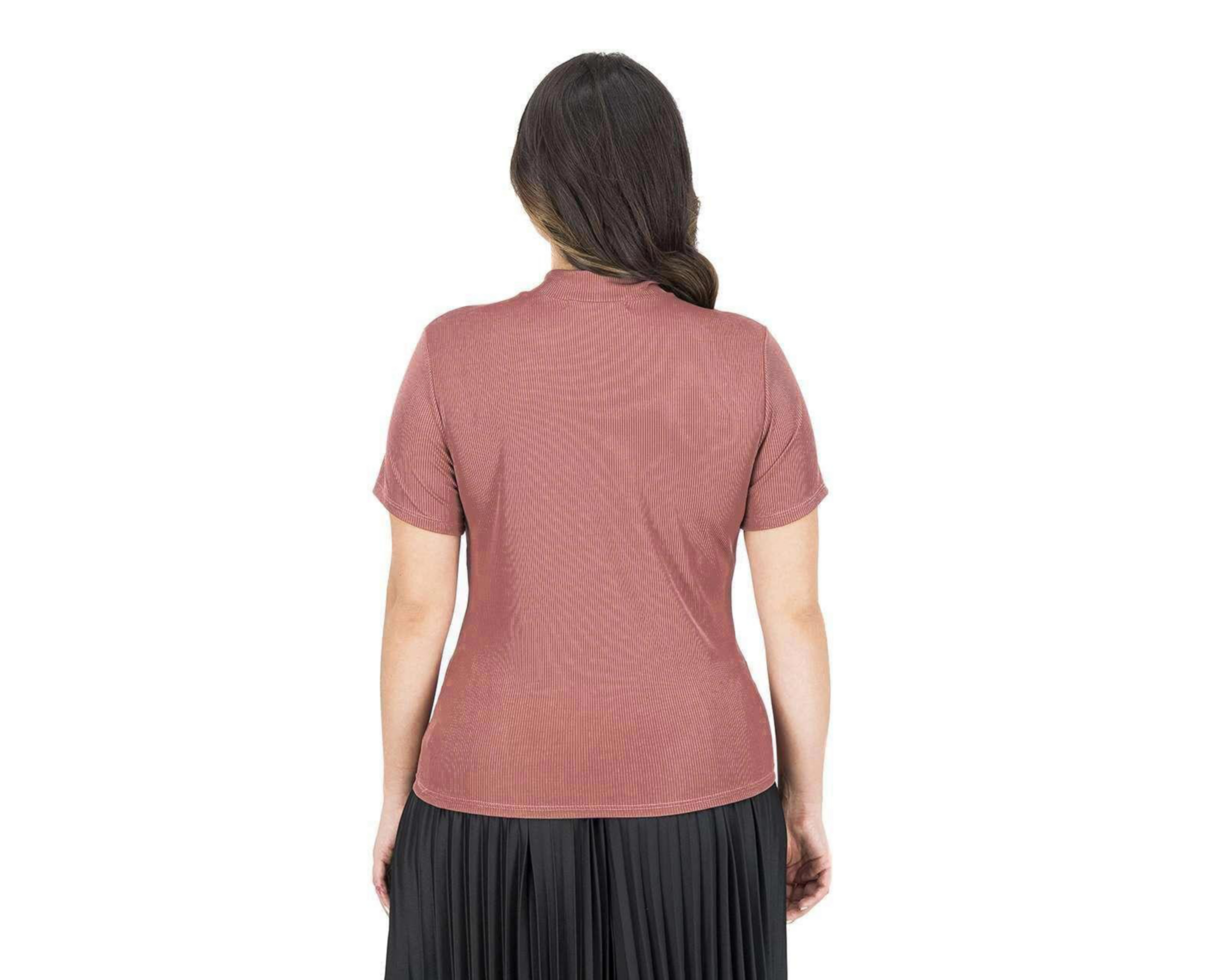 Foto 5 | Blusa Refill Manga Corta Cuello Alto