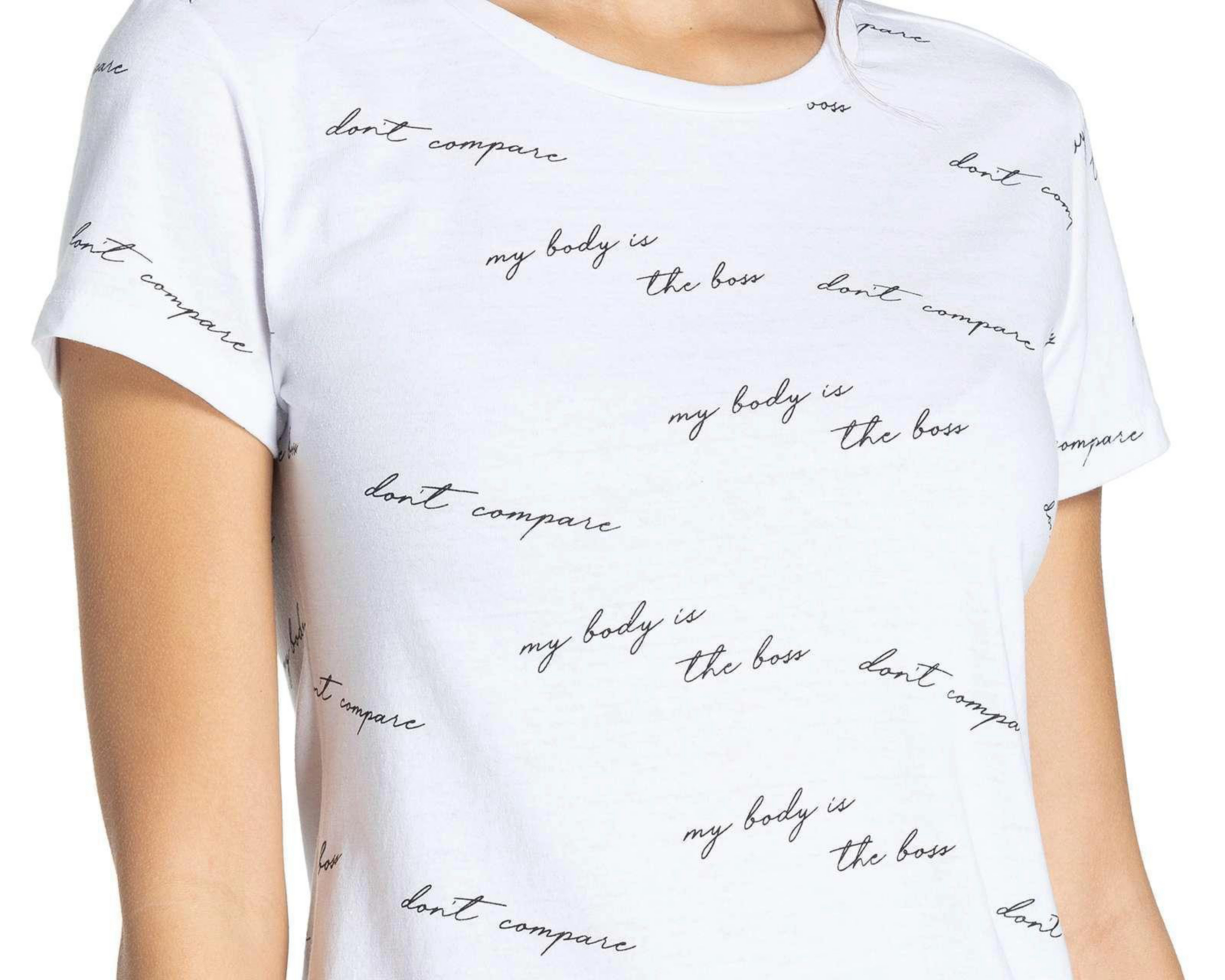 Foto 7 | Playera Thinner Manga Corta con Estampado