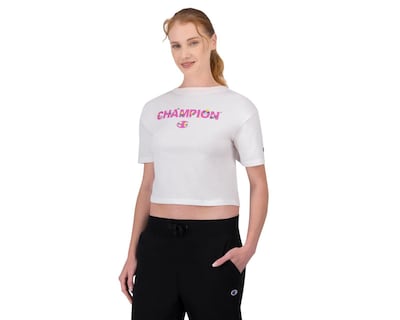 Foto 1 | Playera Champion Manga Corta para Mujer