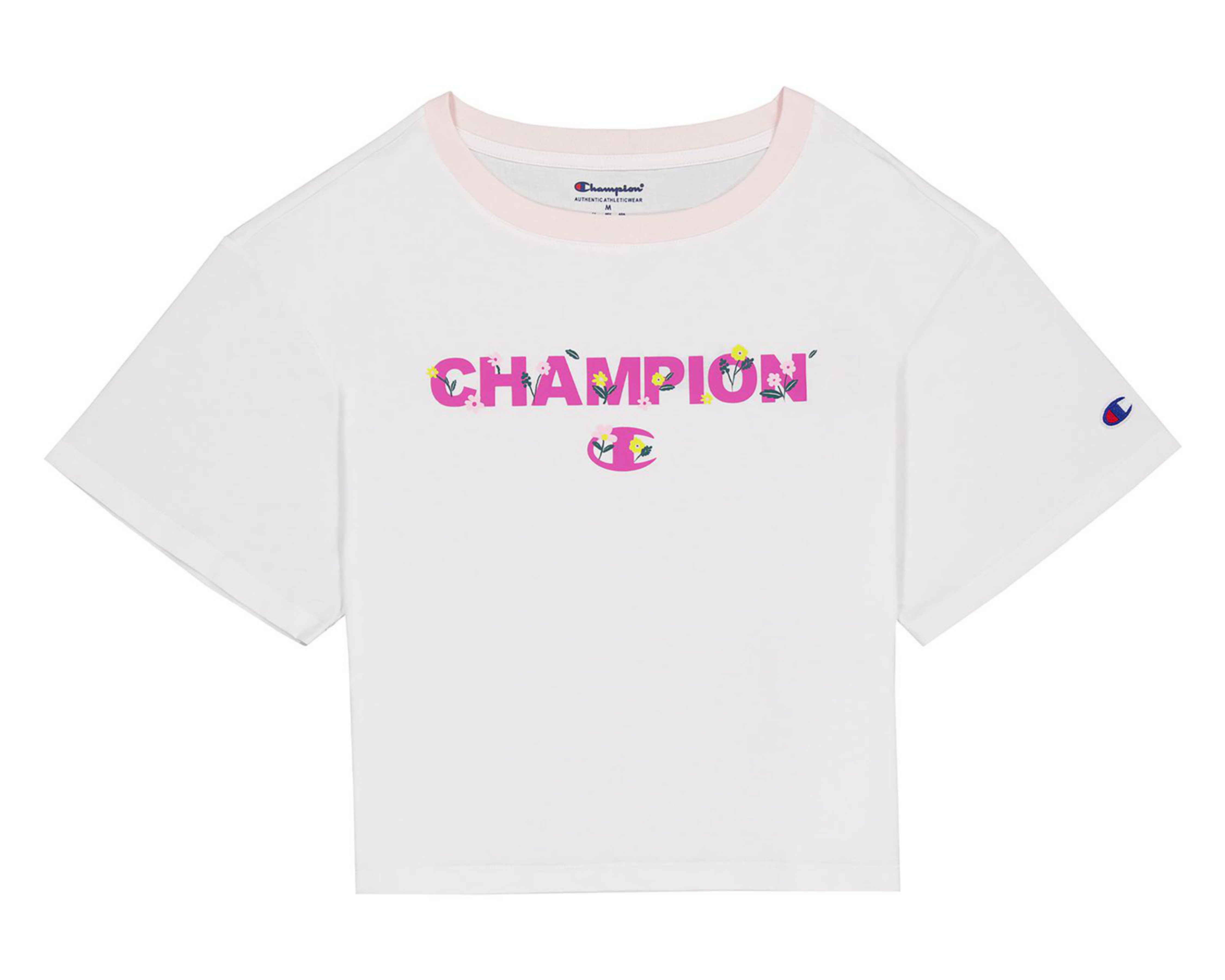 Foto 4 pulgar | Playera Champion Manga Corta para Mujer
