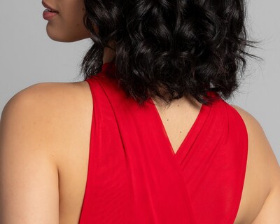 Foto 5 | Blusa Thinner Escote Cruzado Hombros Descubierto