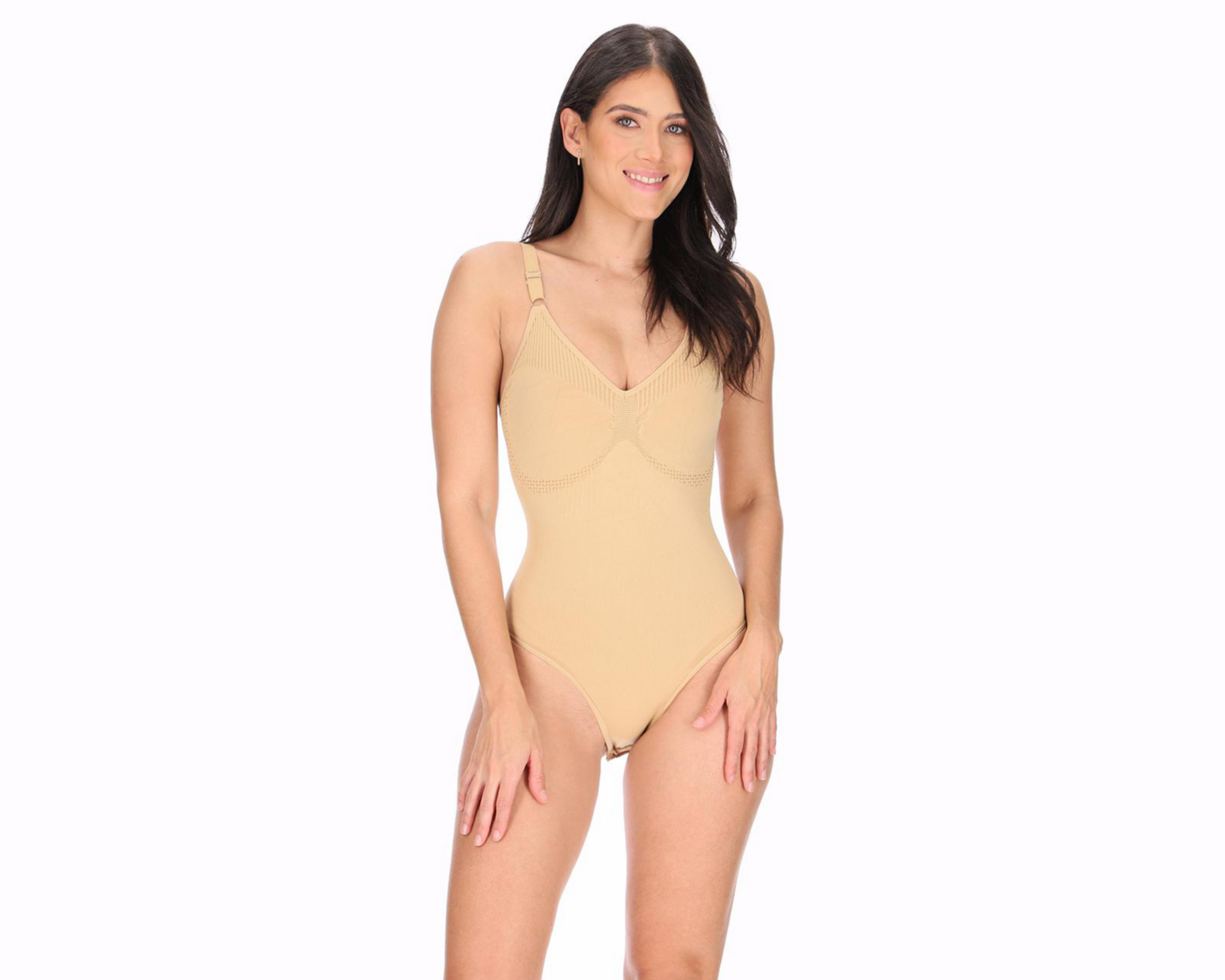 Foto 2 pulgar | Body con Compresión Control Secrets Nude para Mujer