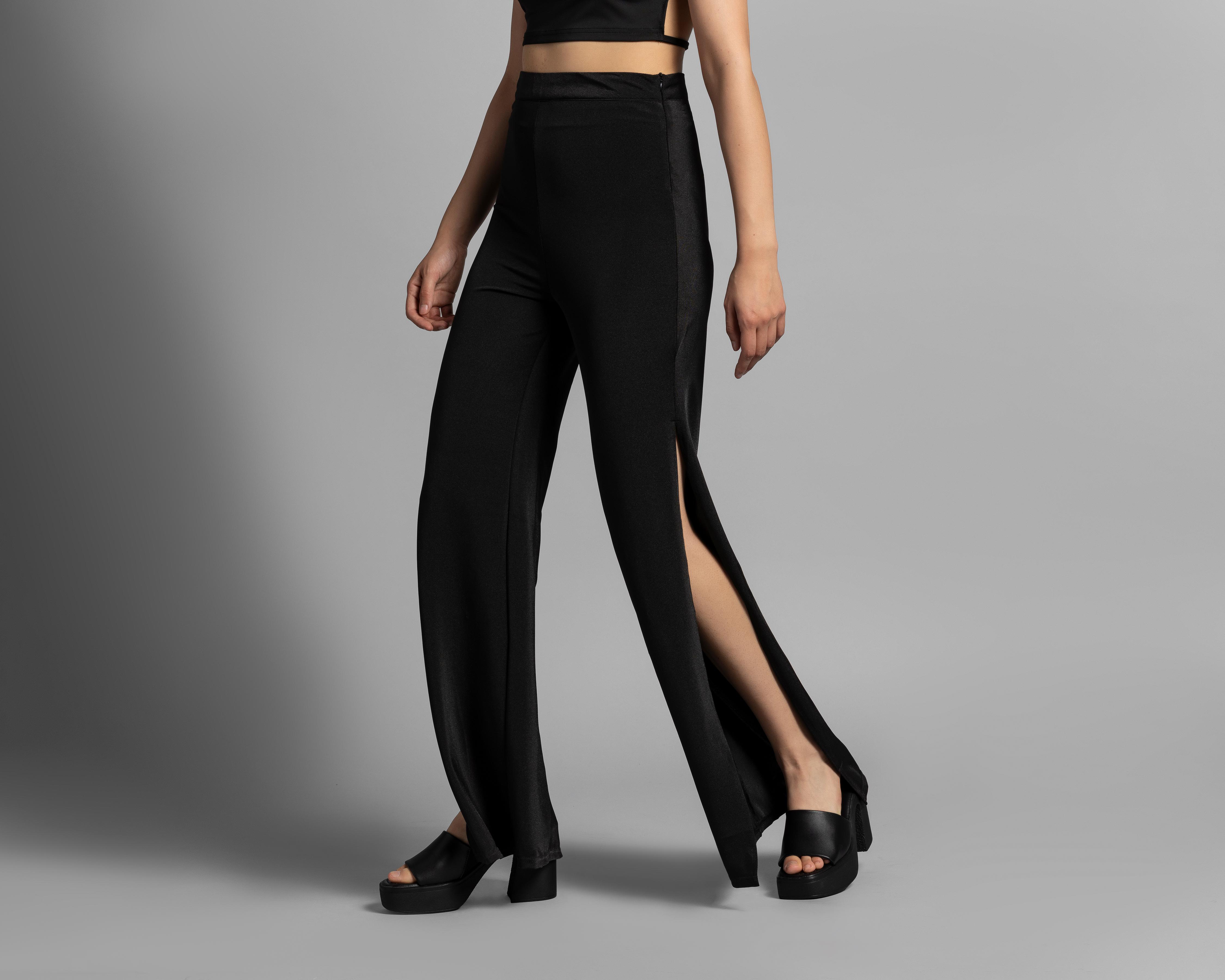 Foto 1 | Pantalón Casual Thinner con Abertura