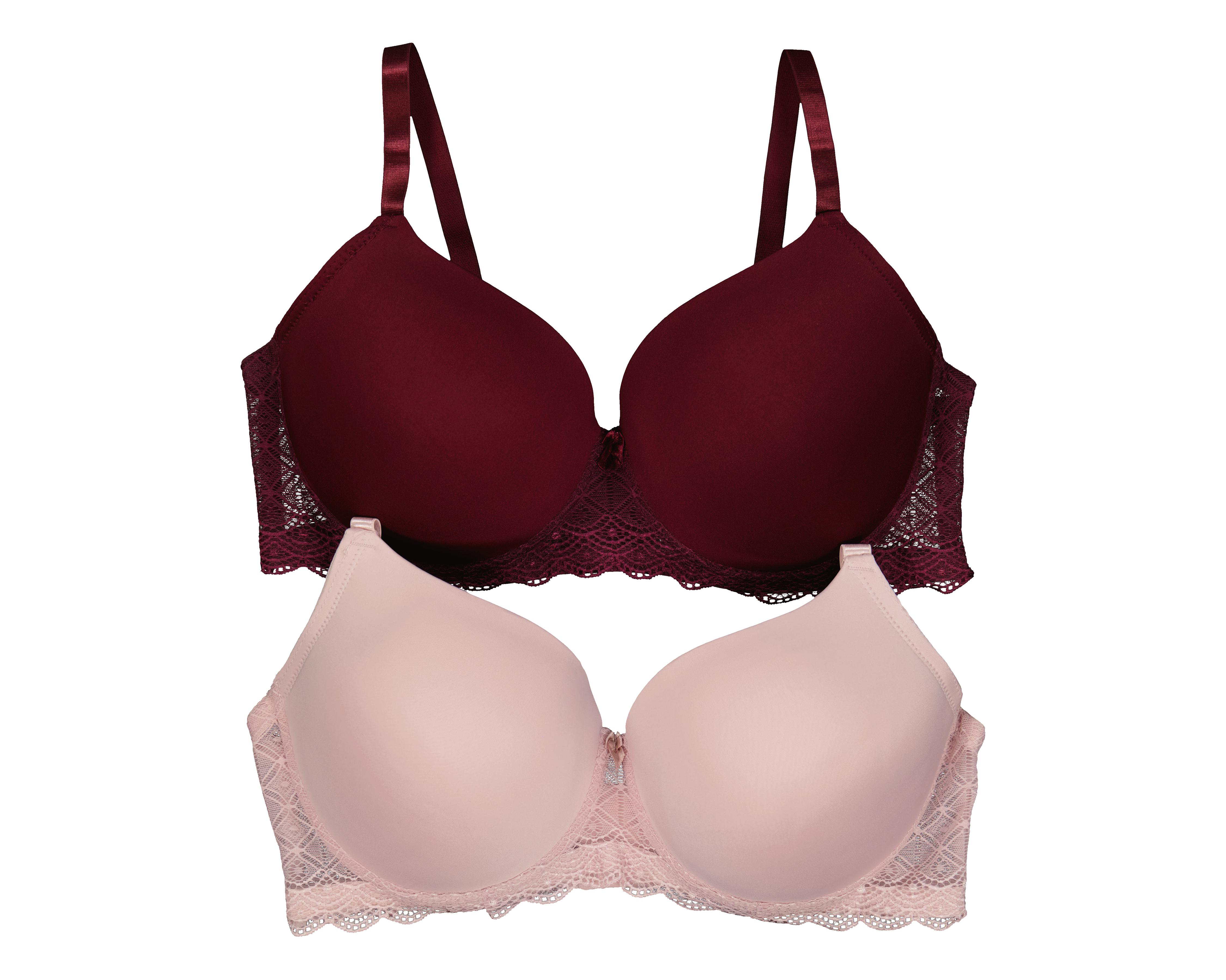 Brasier Copa Completa con Encaje Carnival 2 Pack