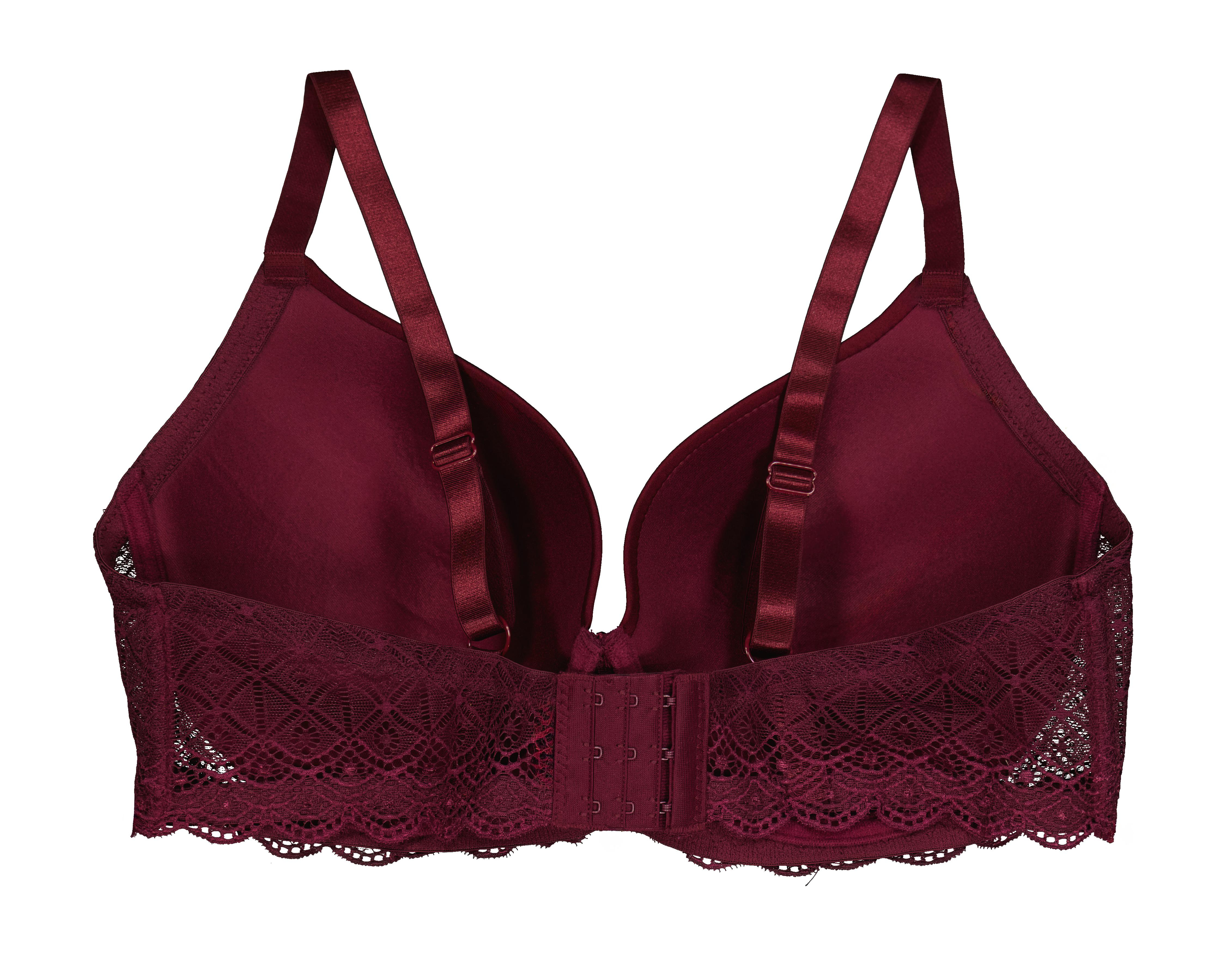Foto 3 | Brasier Copa Completa con Encaje Carnival 2 Pack