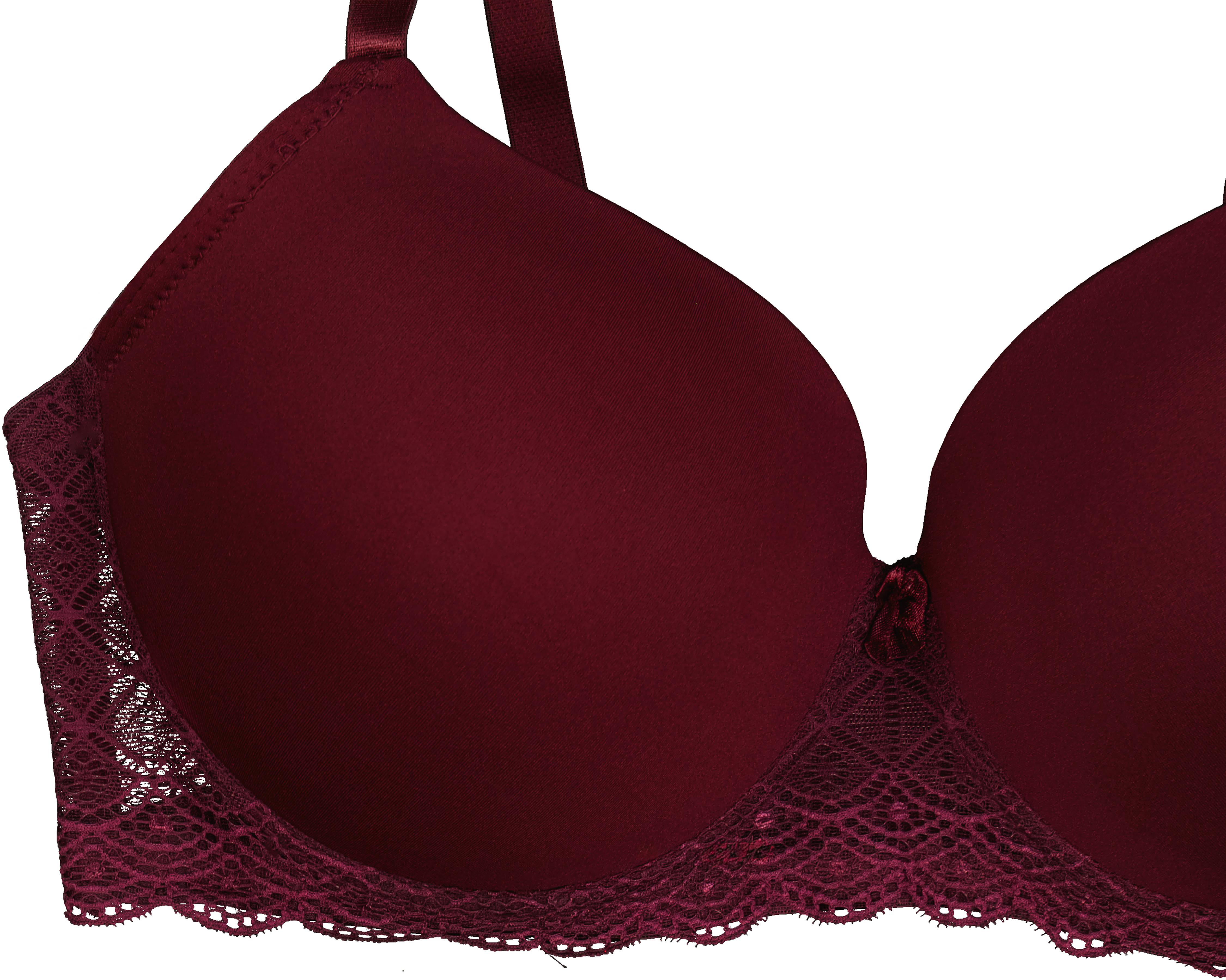 Foto 4 | Brasier Copa Completa con Encaje Carnival 2 Pack