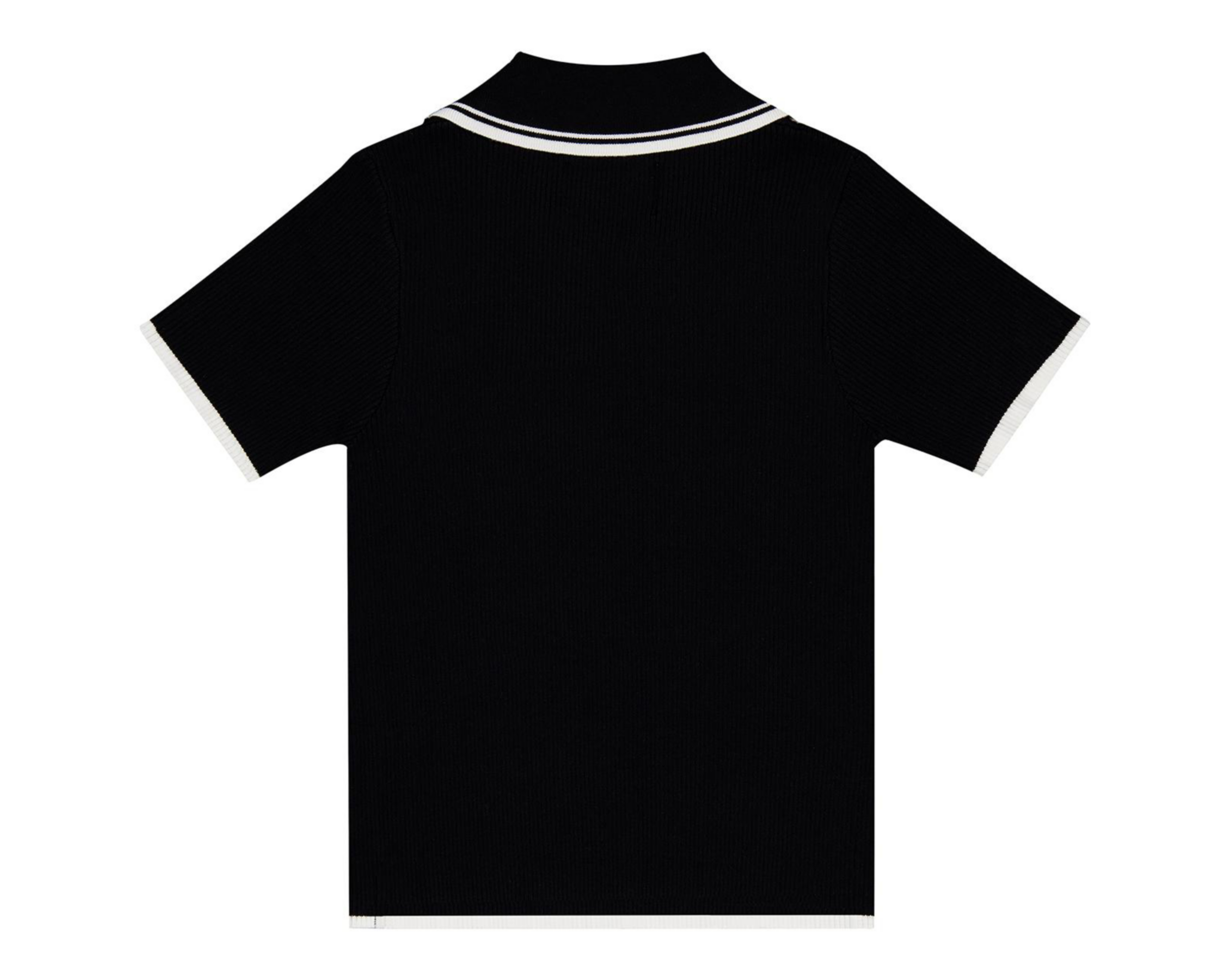 Foto 5 pulgar | Playera Polo Champion Cuello V Negra para Mujer