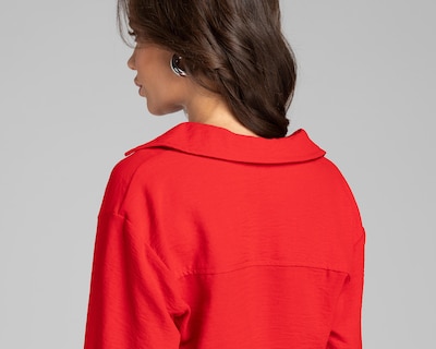 Foto 5 | Blusa Thinner Manga Larga con Elástico en Cintura
