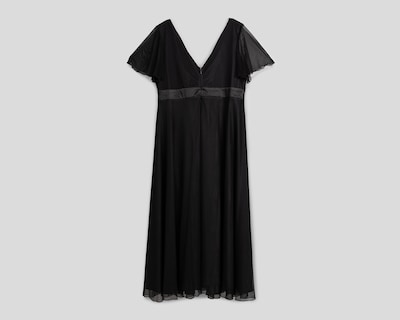 Foto 2 | Vestido de Fiesta Antonina Negro Escote V Largo
