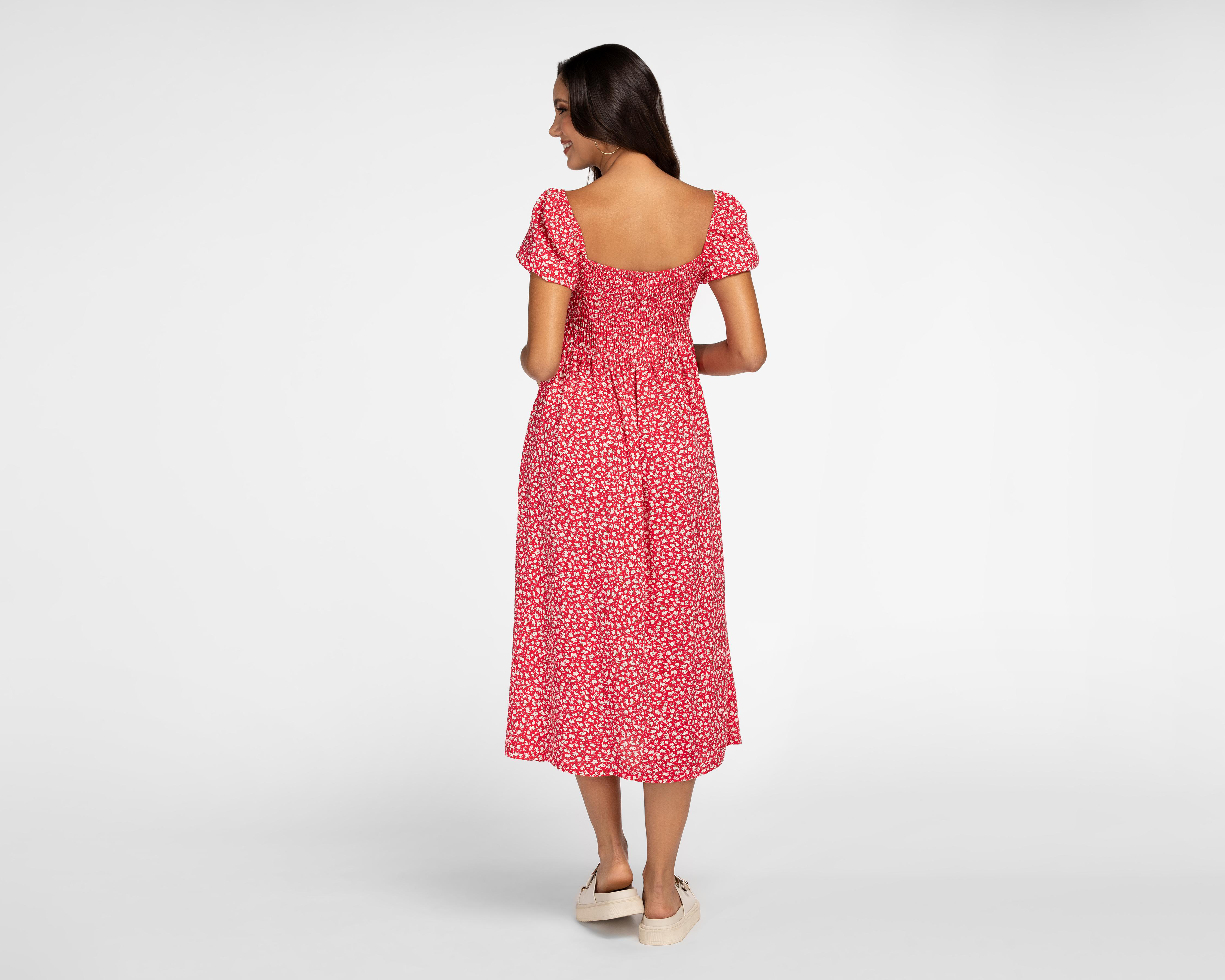 Foto 4 pulgar | Vestido de Maternidad Mamá Bella Manga Corta