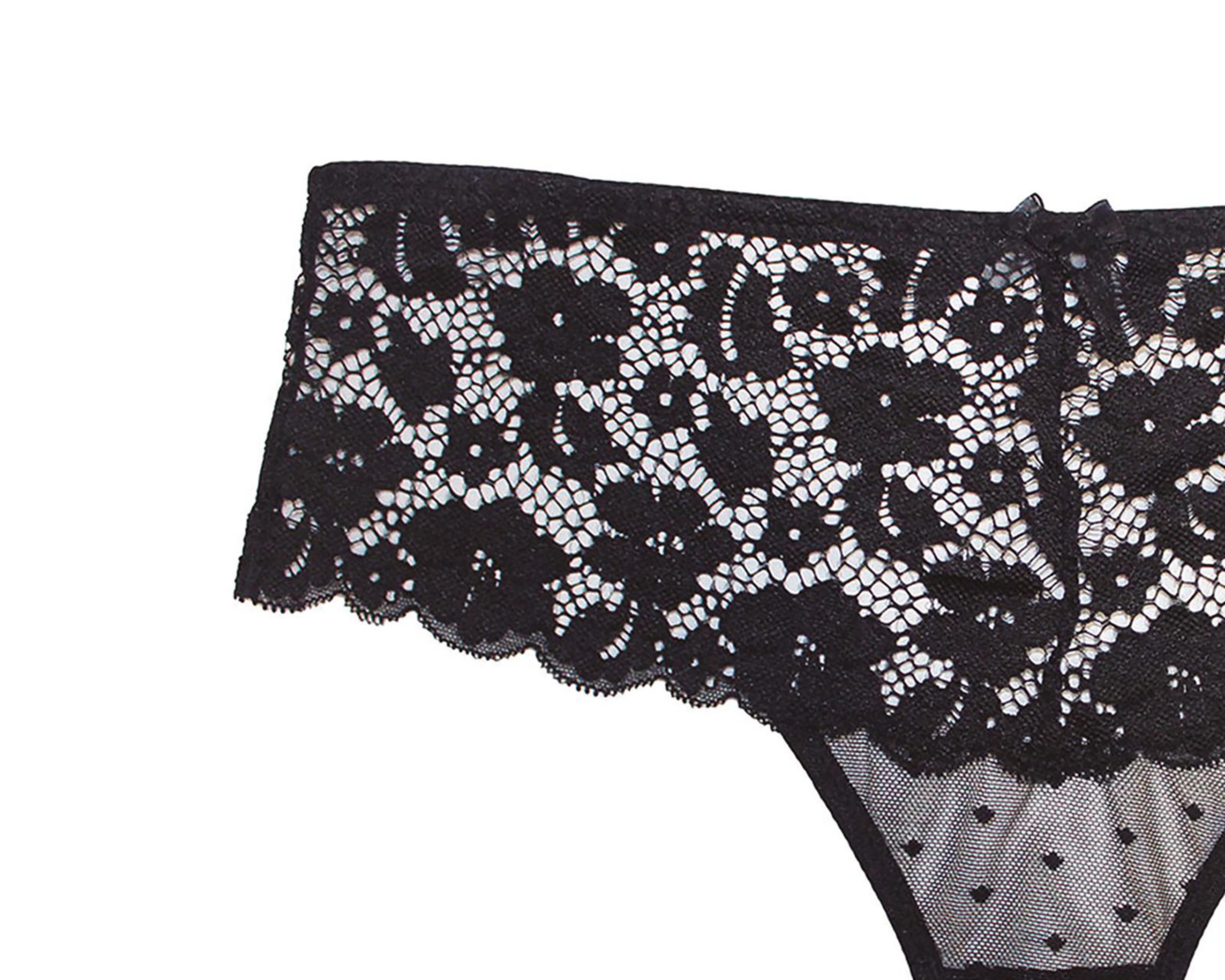 Foto 4 pulgar | Tanga con Encaje Vicky Form para Mujer