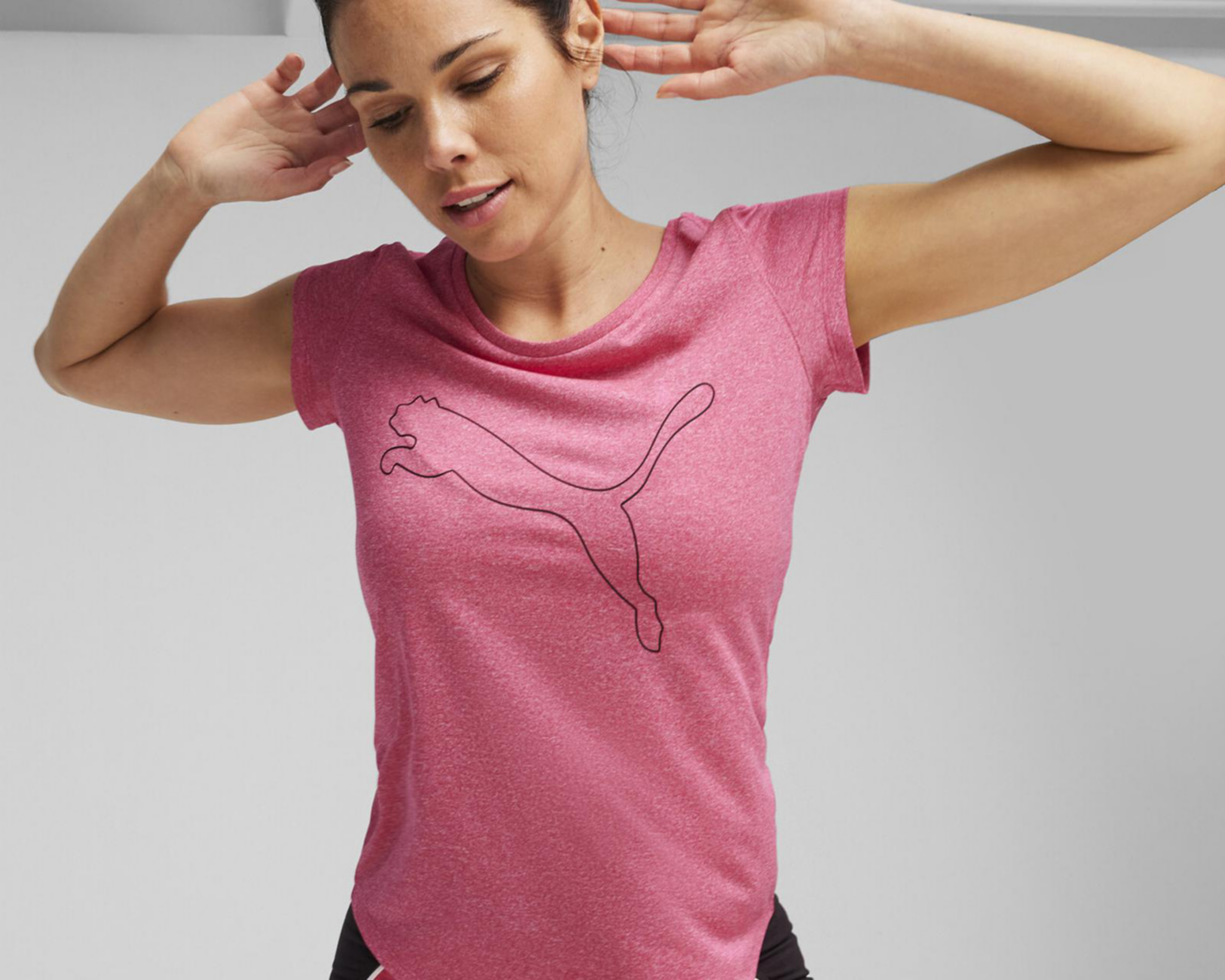 Foto 4 pulgar | Playera de Entrenamiento Puma Rosa para Mujer