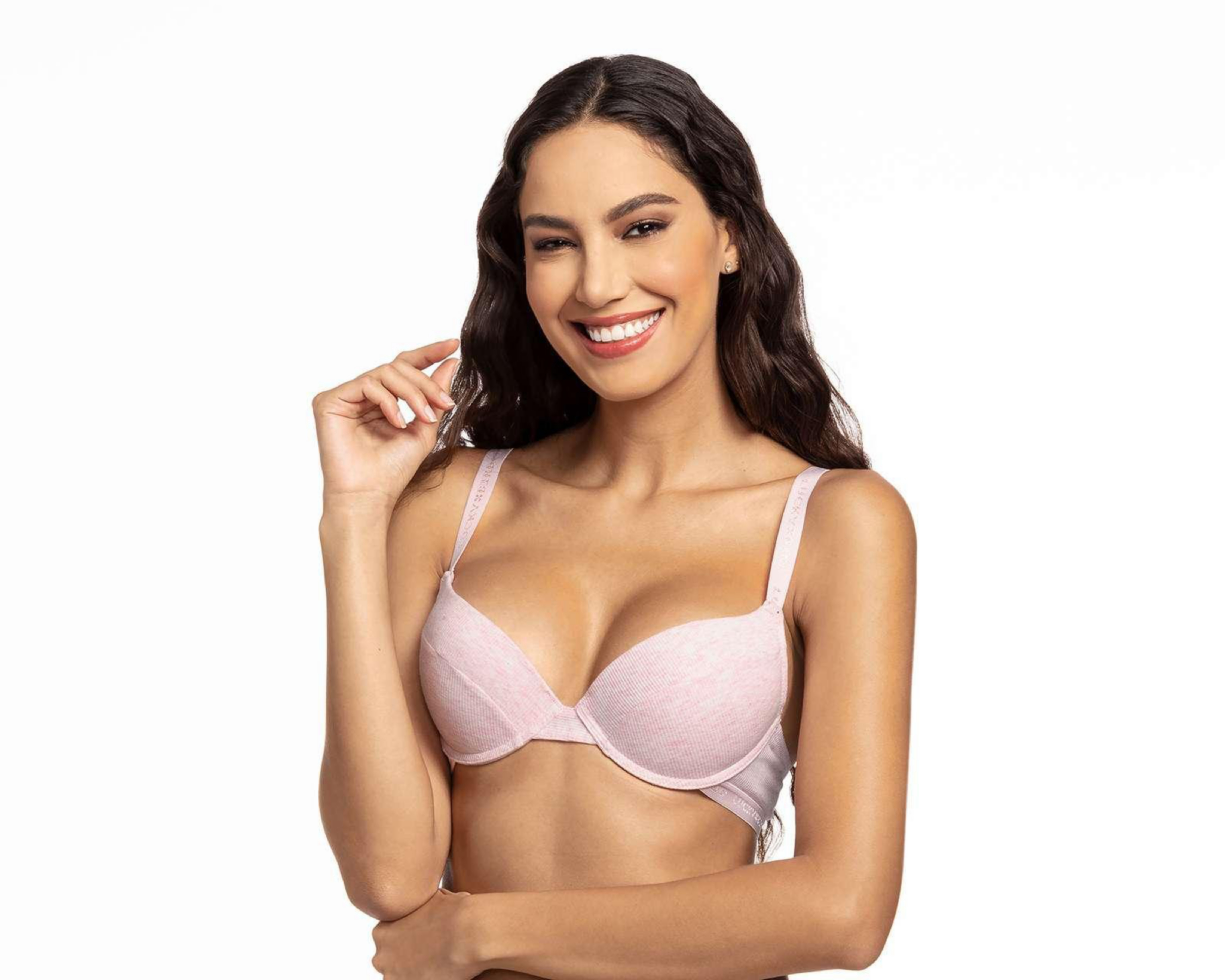 Foto 3 pulgar | Brasier con Varilla Eva tu Estilo Íntimo Copa Completa para Mujer 2 Pack
