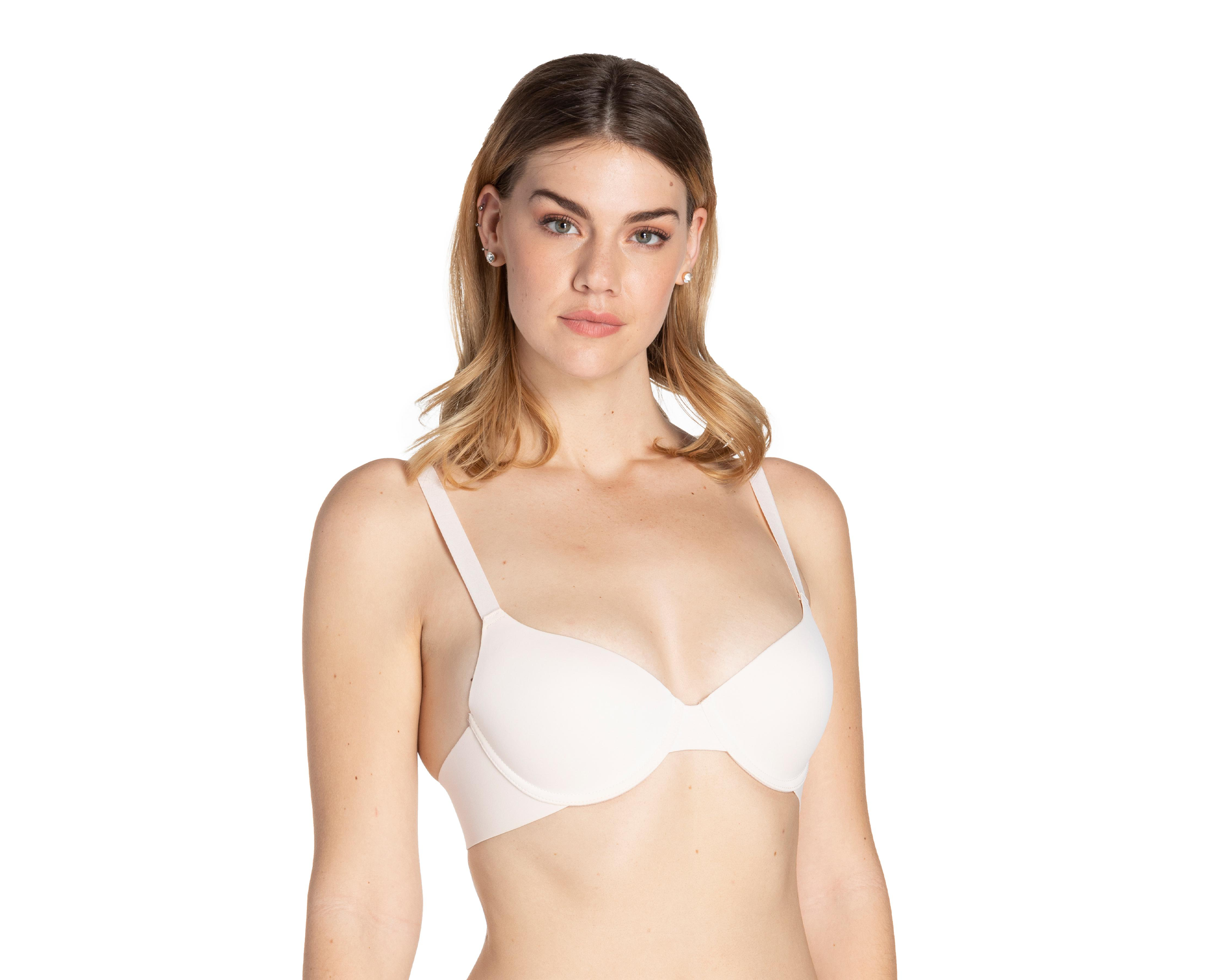 Foto 2 | Brasier con Varilla Eva Tu Estilo Íntimo Media Copa para Mujer 2 Pack