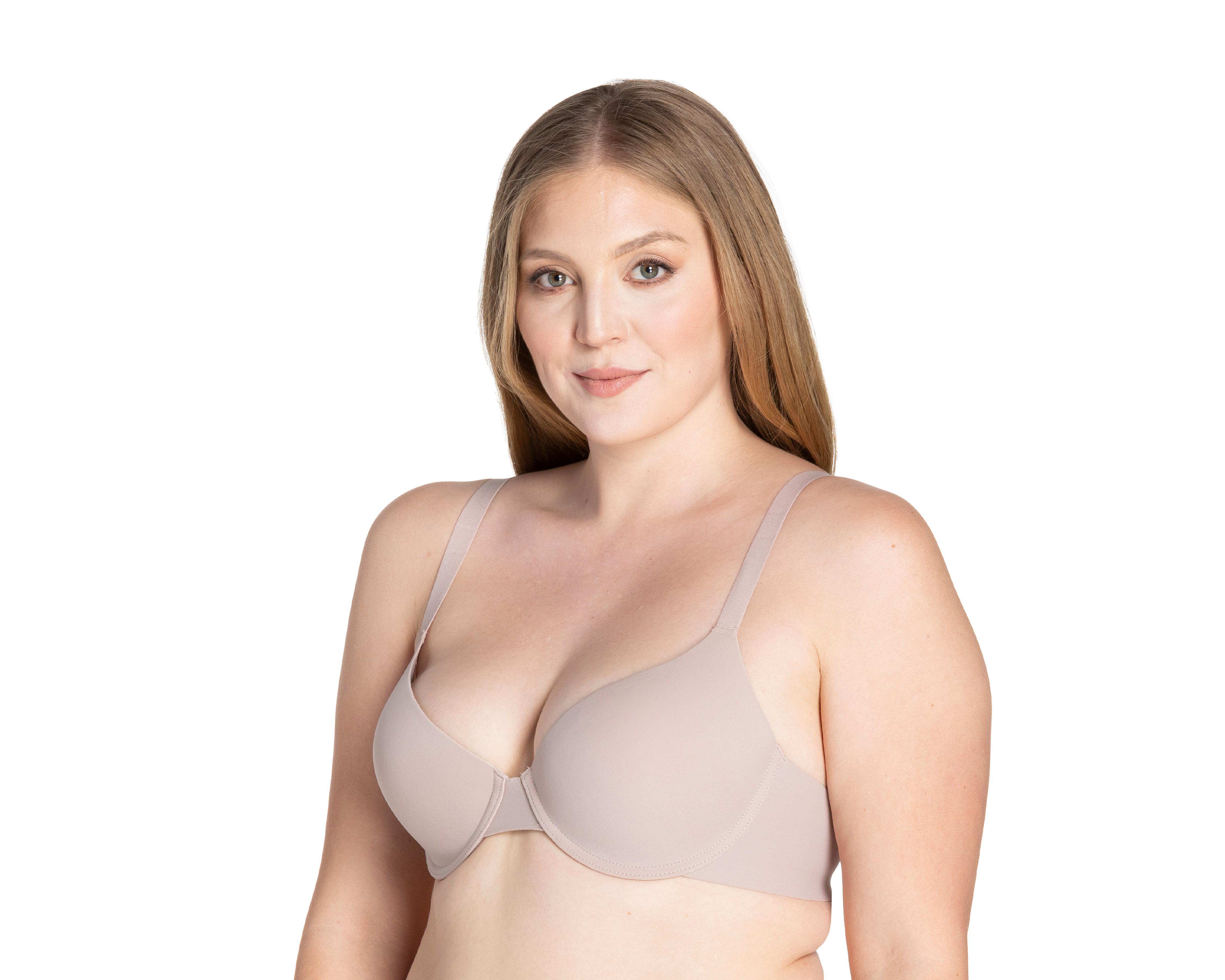 Foto 5 | Brasier con Varilla Eva Tu Estilo Íntimo Media Copa para Mujer 2 Pack
