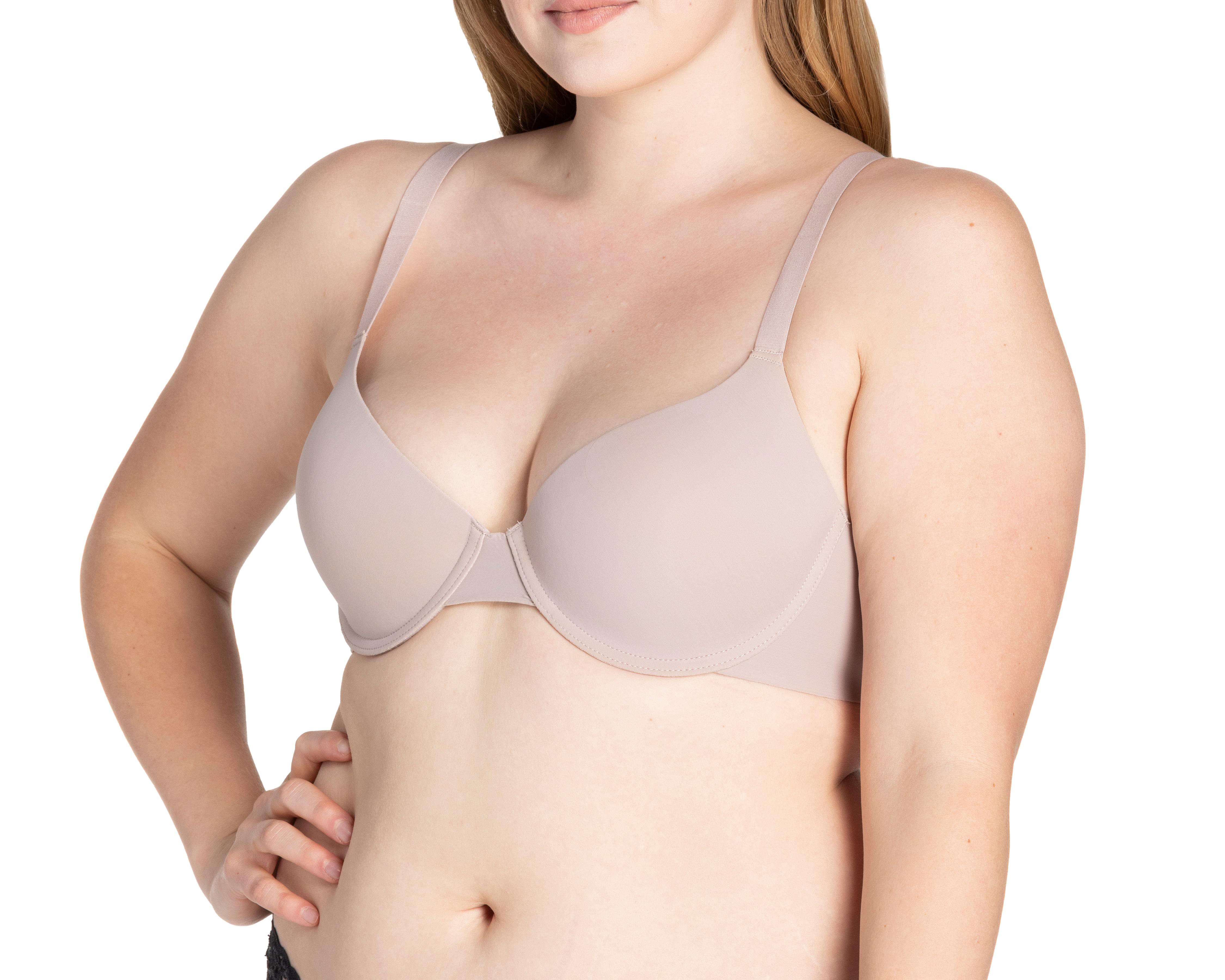 Foto 7 | Brasier con Varilla Eva Tu Estilo Íntimo Media Copa para Mujer 2 Pack