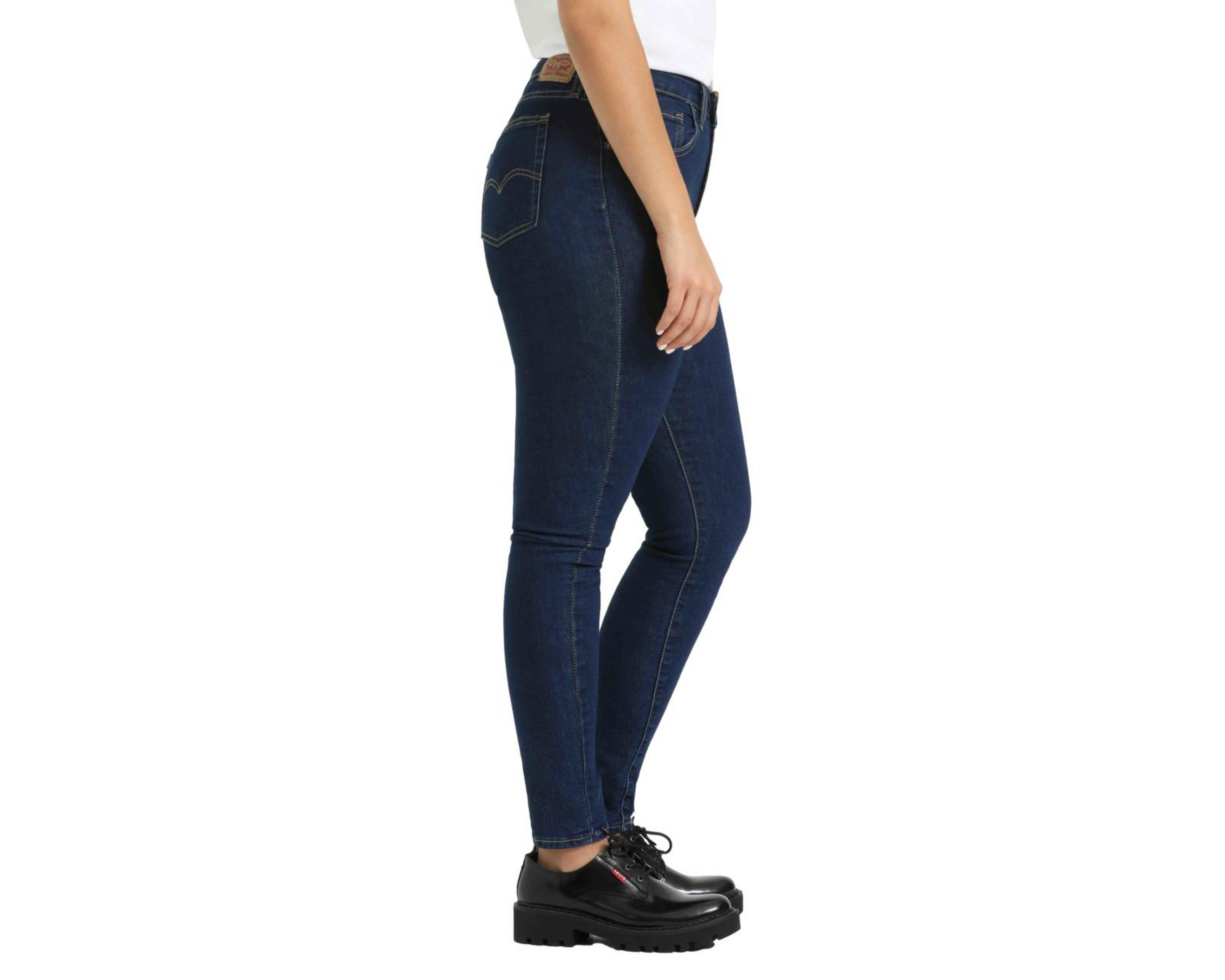 Foto 3 pulgar | Jeans Levi's 721 High Rise Skinny Azul