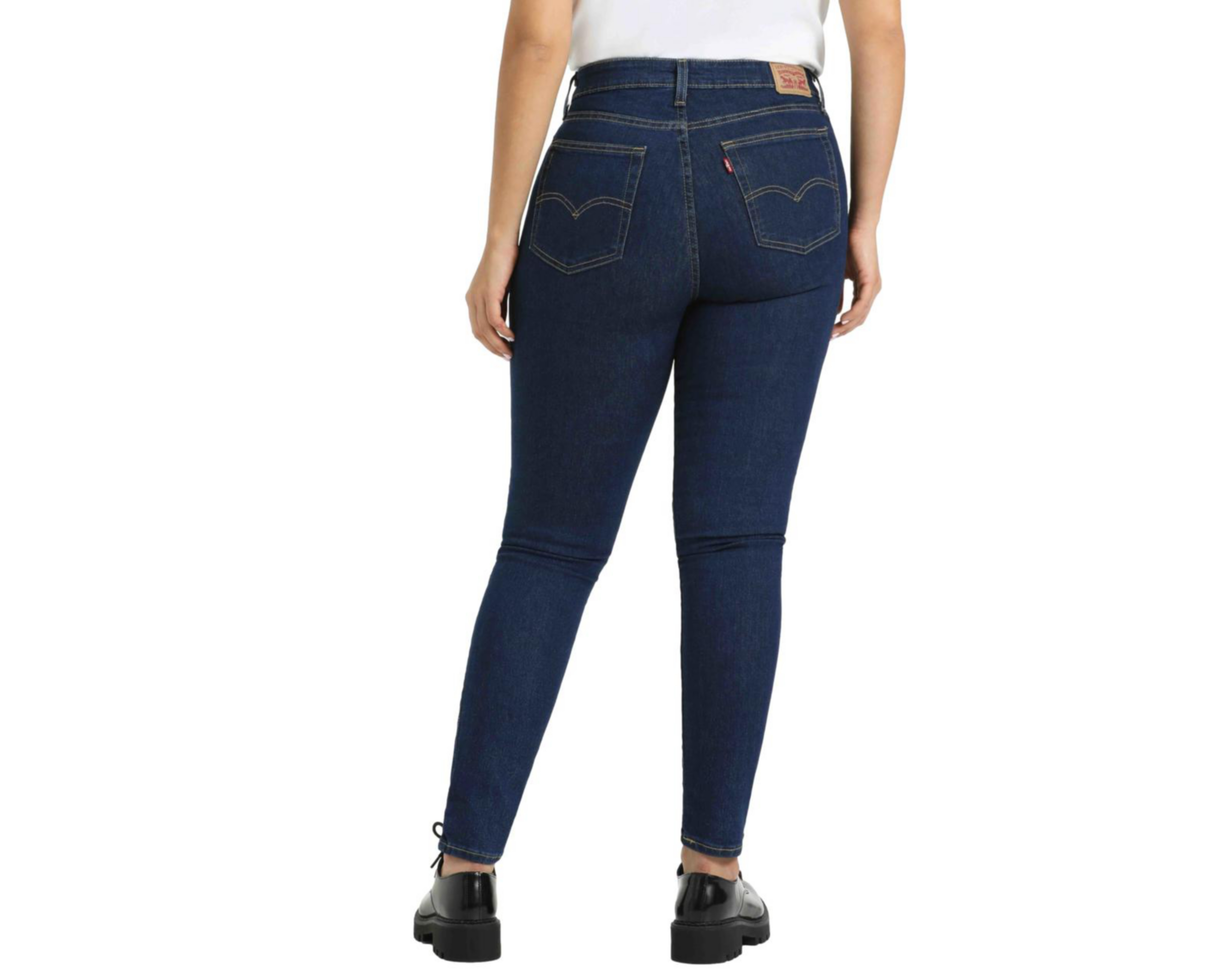 Foto 4 pulgar | Jeans Levi's 721 High Rise Skinny Azul