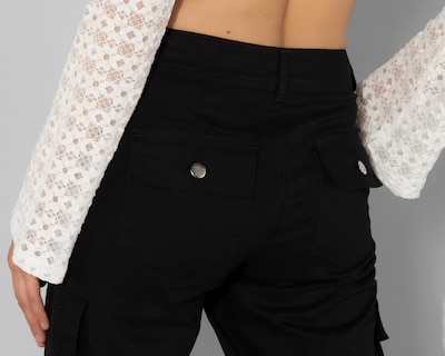 Foto 5 | Pantalón de Gabardina Thinner Tipo Cargo