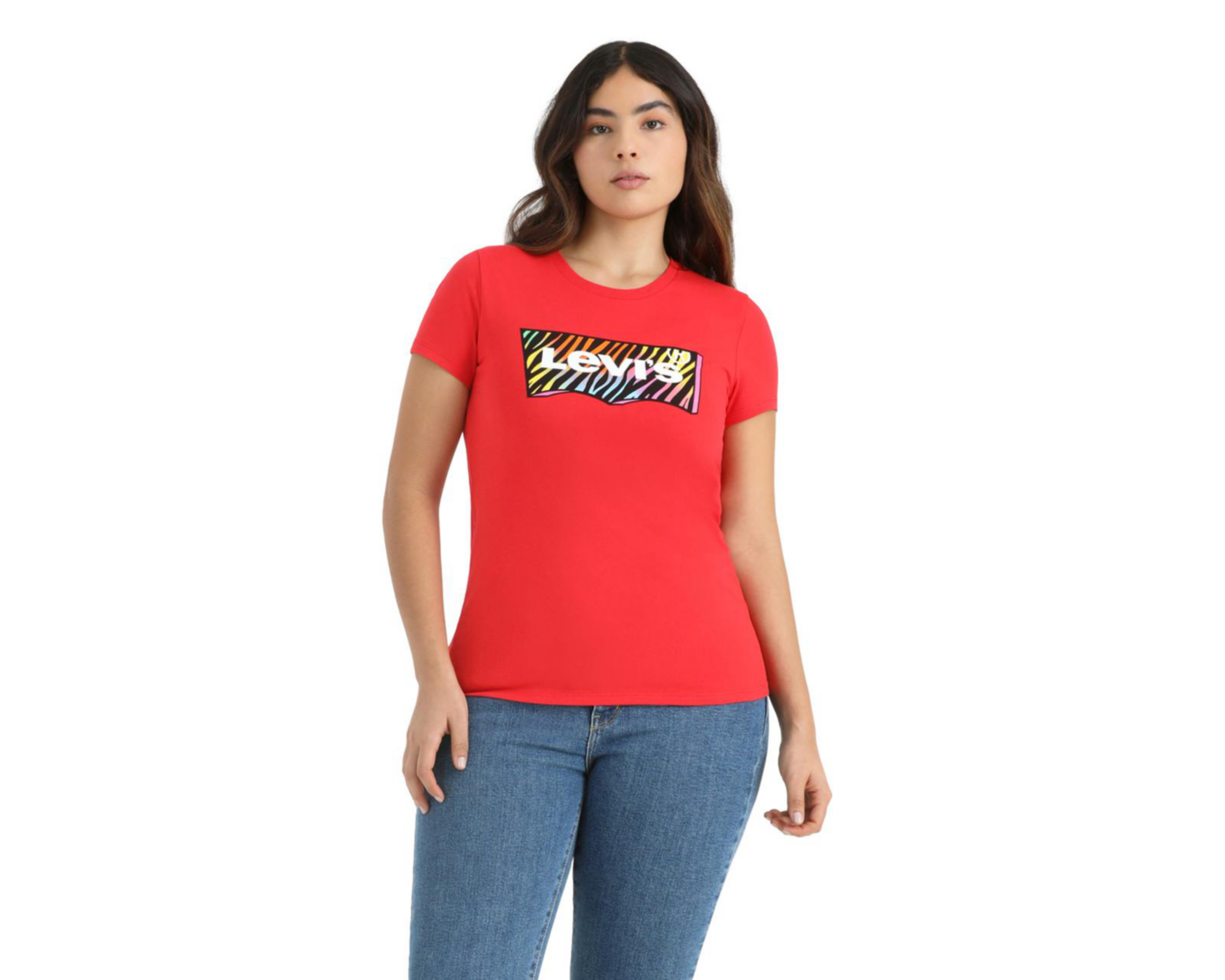 Foto 2 pulgar | Playera Levi's Perfect Tee Manga Corta con Cuello Redondo