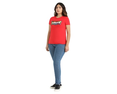 Foto 4 | Playera Levi's Perfect Tee Manga Corta con Cuello Redondo