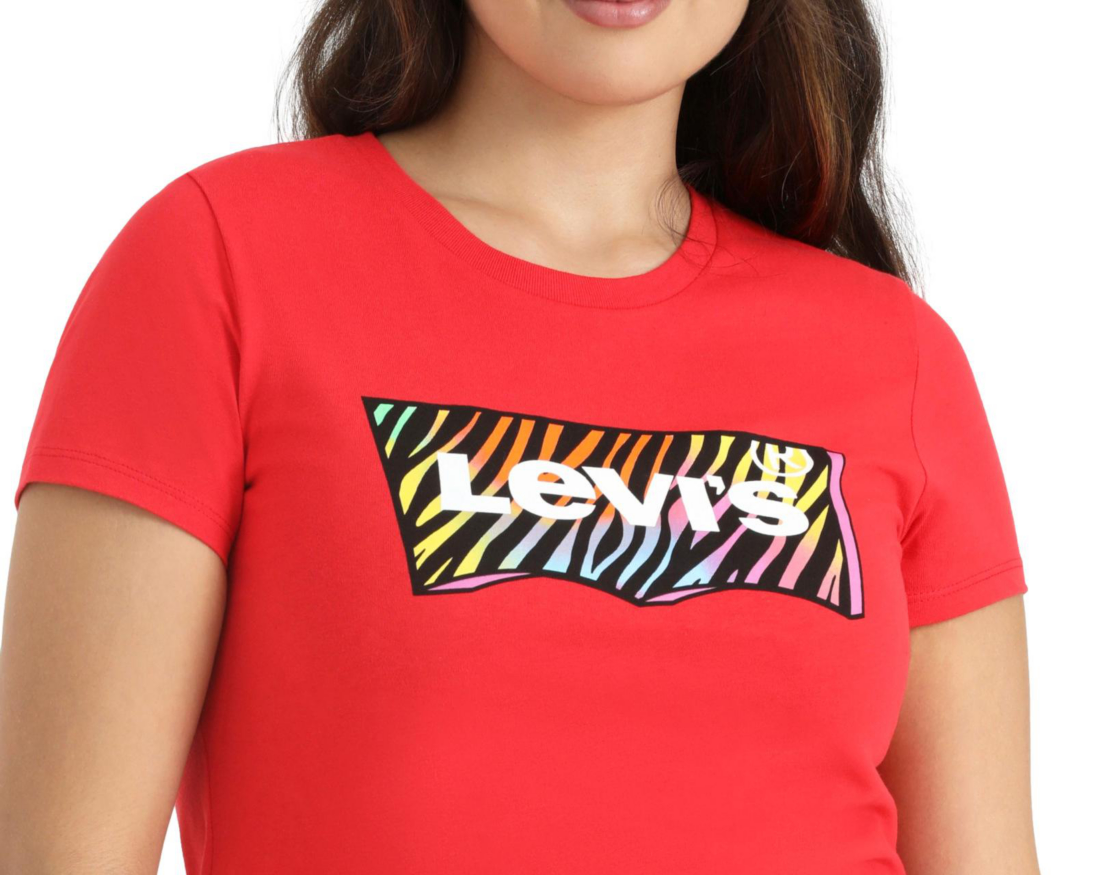 Foto 6 | Playera Levi's Perfect Tee Manga Corta con Cuello Redondo
