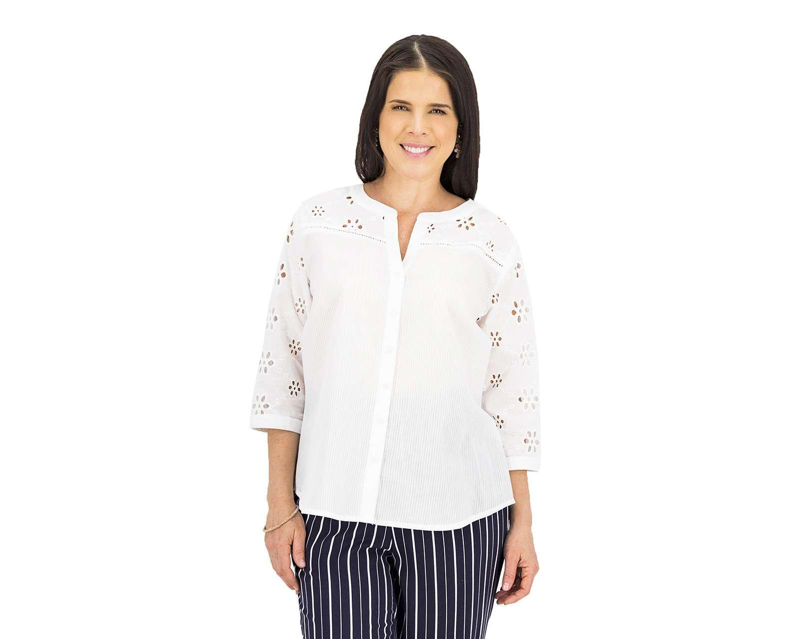 Blusa Lady Sun Manga 3/4