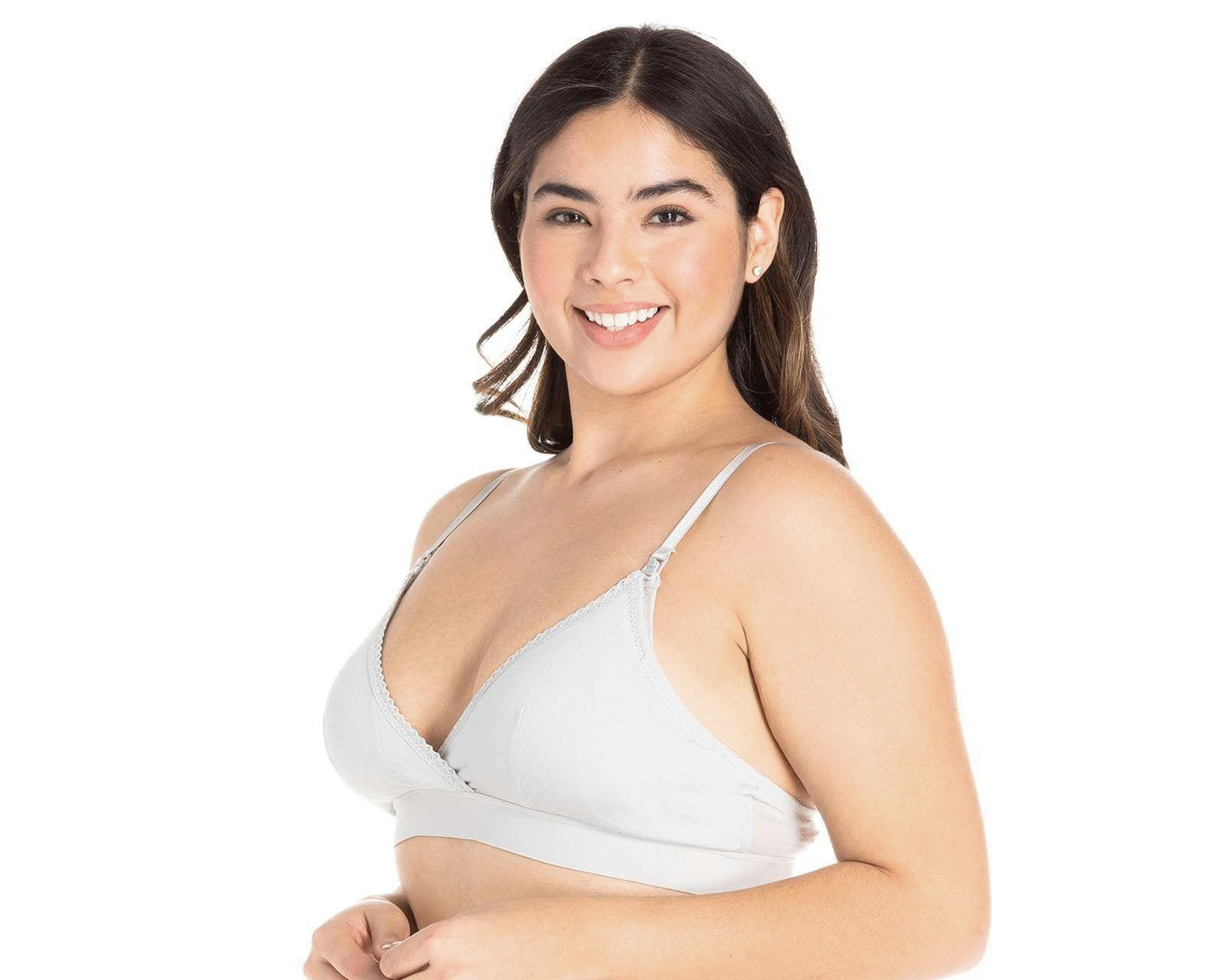 Foto 4 pulgar | Brasier para Lactancia Mamá Bella Copa Completa para Mujer 2 Pack