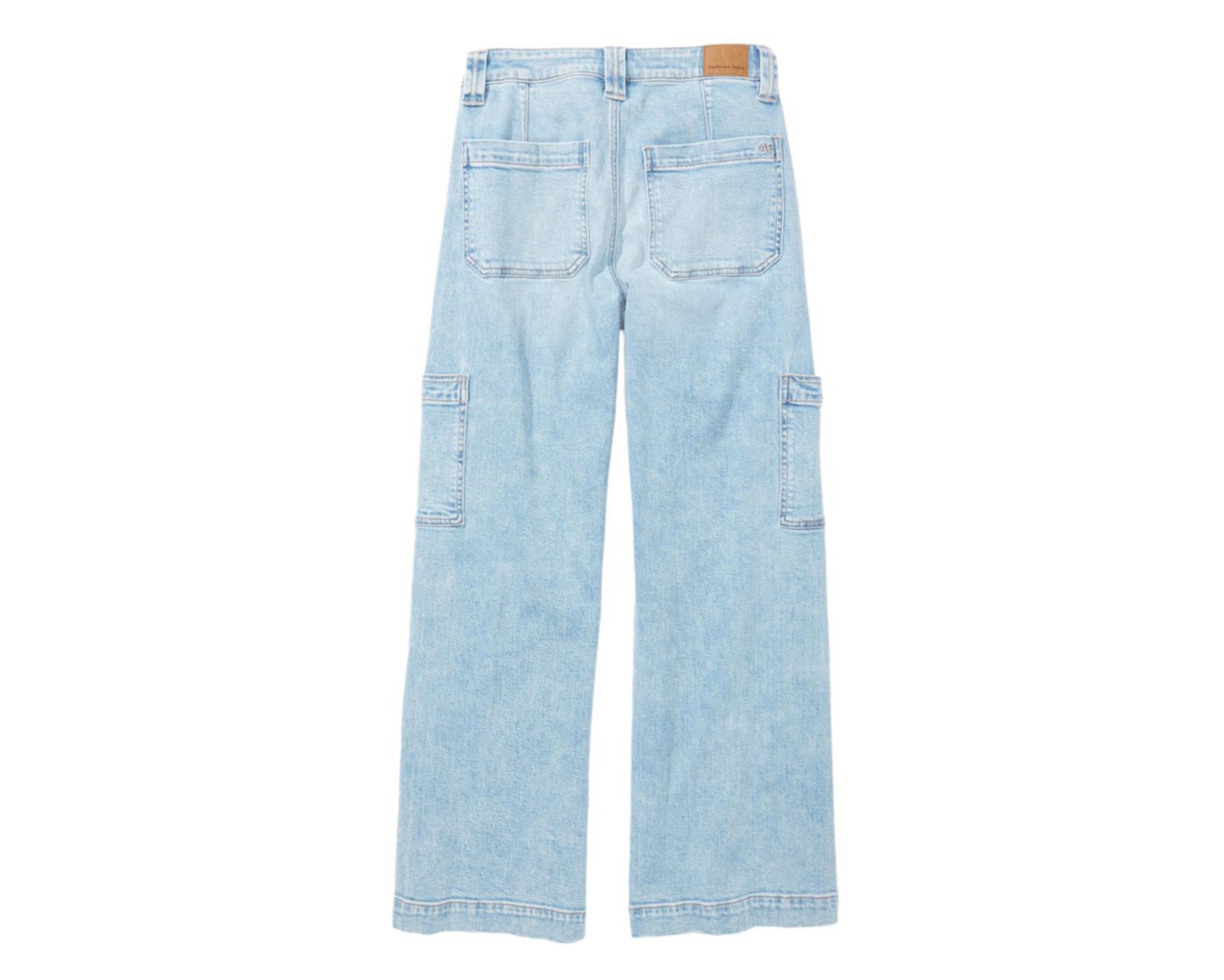 Foto 5 pulgar | Jeans American Eagle Super High-Rise Baggy Wide Leg