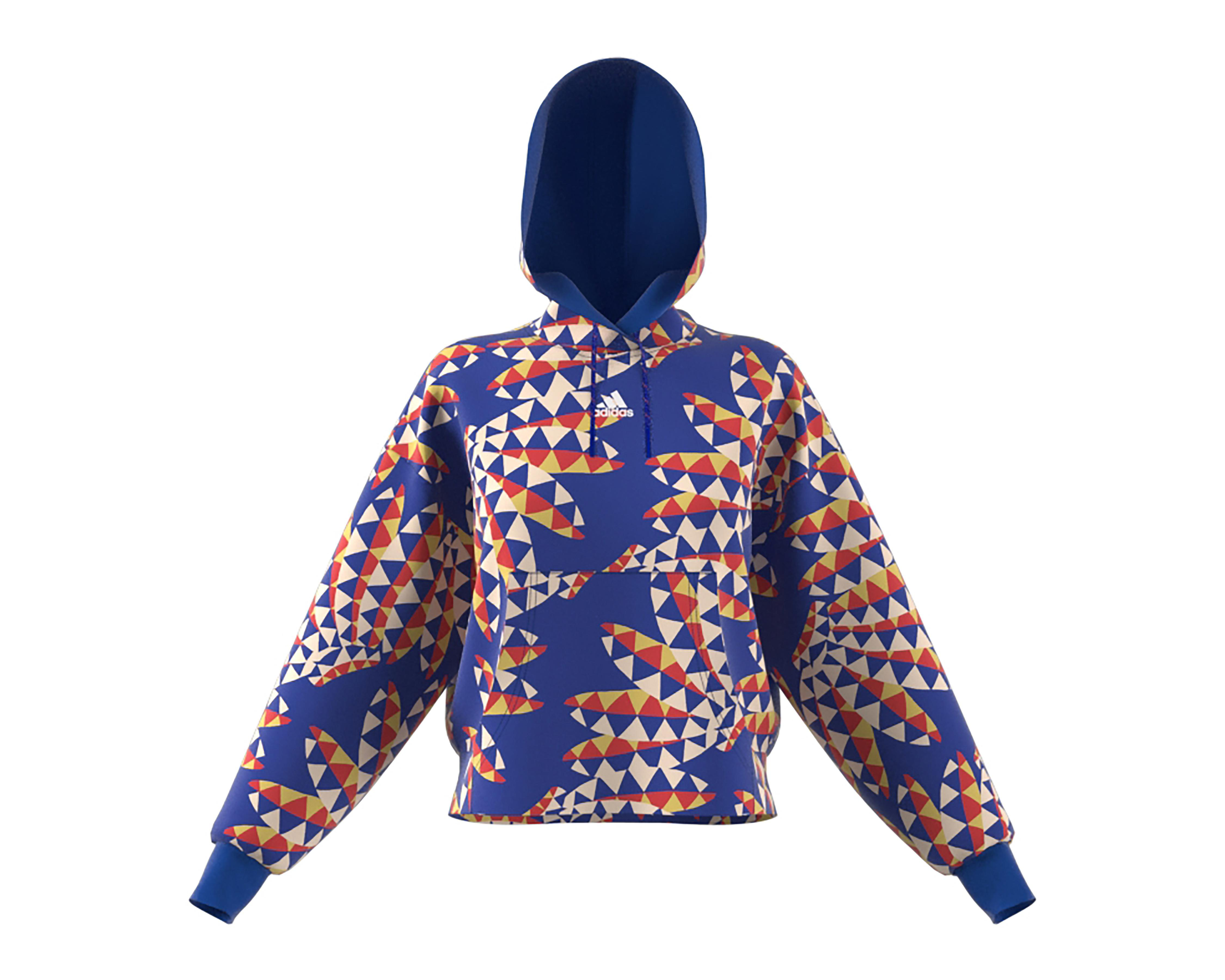 Sudadera Adidas Estampada con Capucha