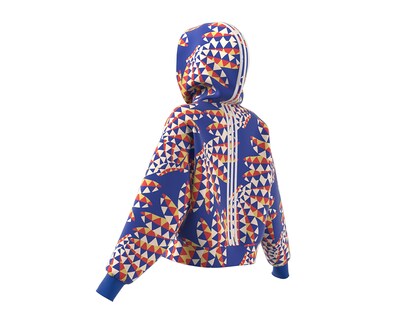 Foto 4 | Sudadera Adidas Estampada con Capucha