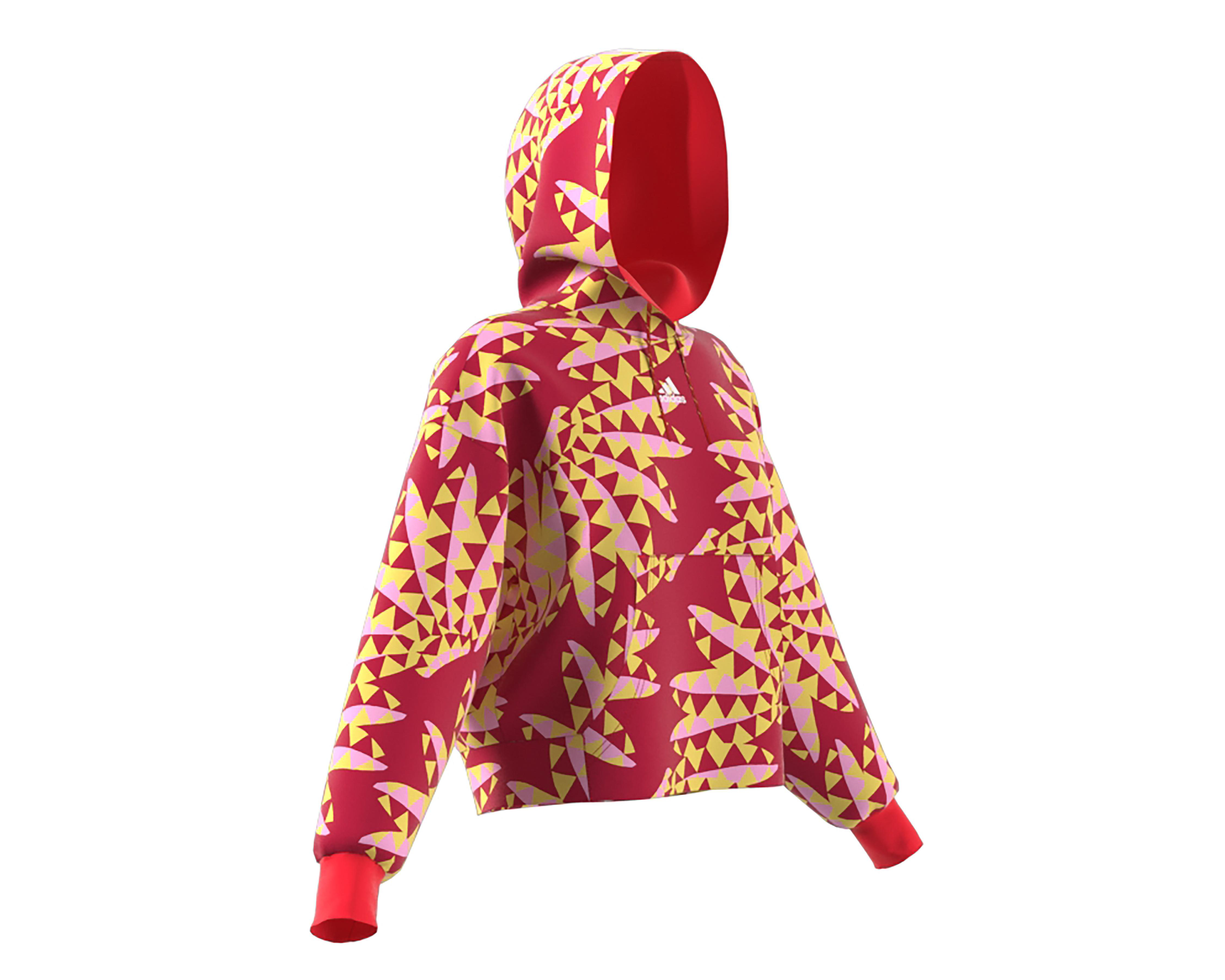 Foto 3 pulgar | Sudadera de Entrenamiento Adidas con Estampado para Mujer