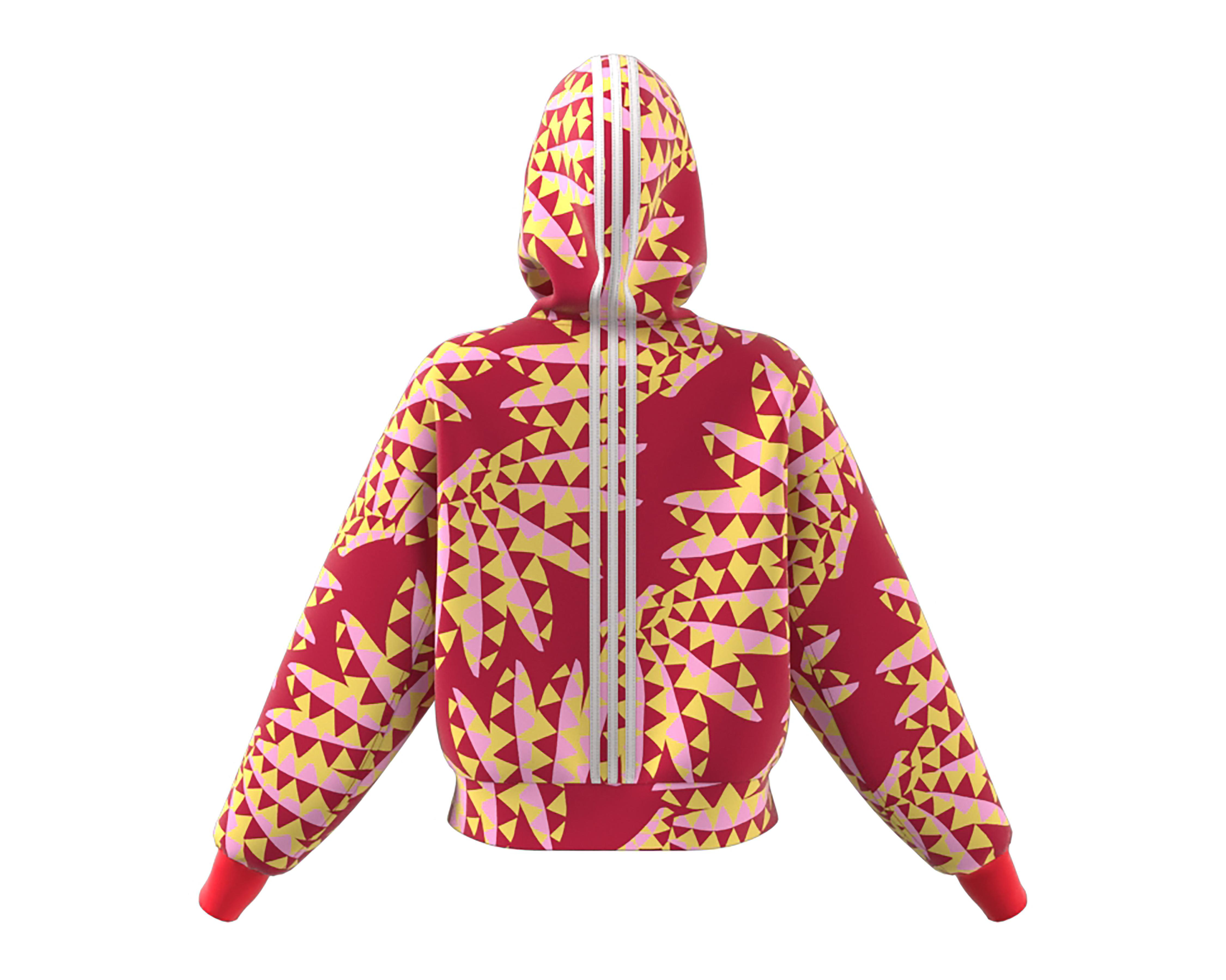 Foto 4 pulgar | Sudadera de Entrenamiento Adidas con Estampado para Mujer