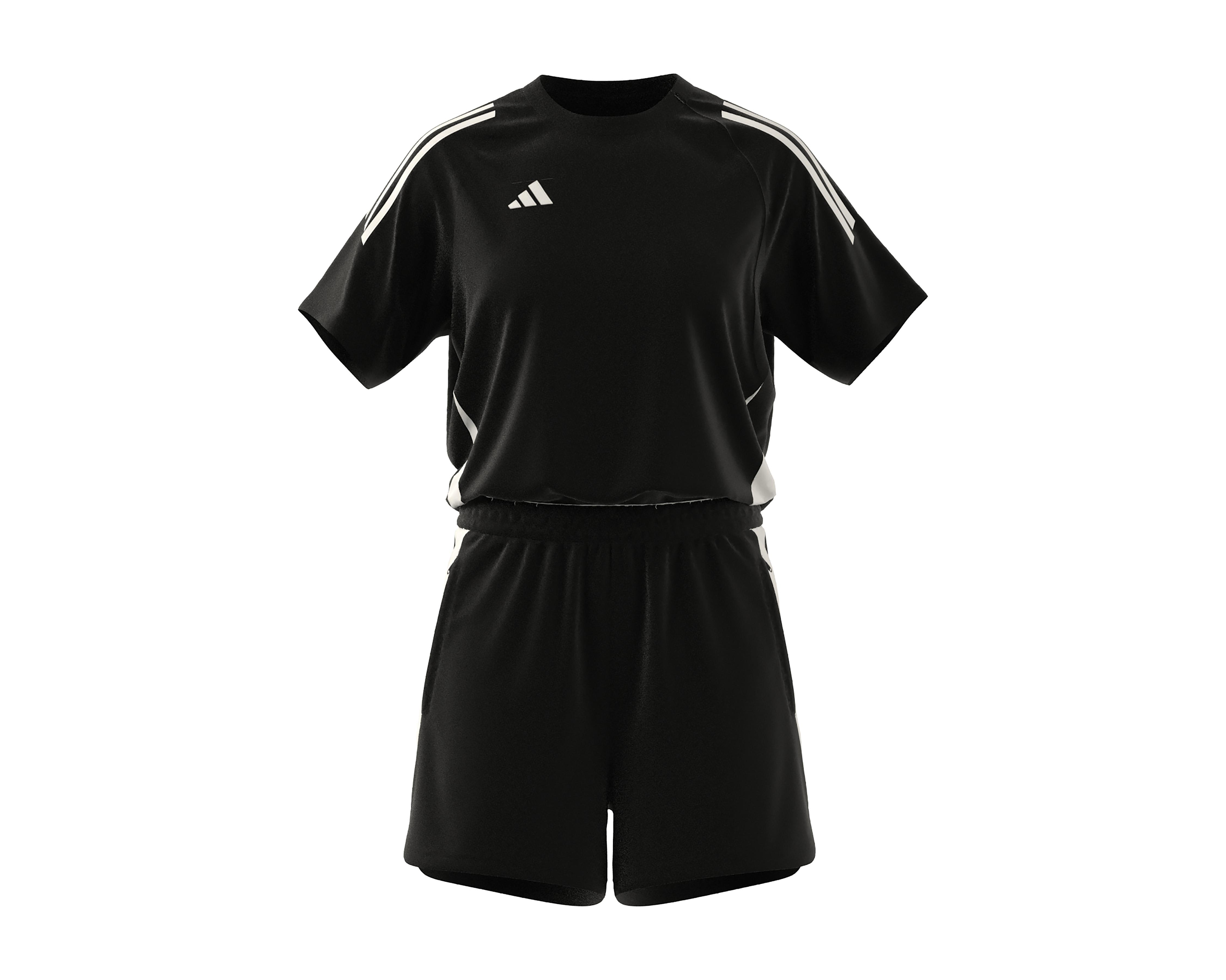 Foto 2 pulgar | Short y Playera de Futbol Adidas Aeroready para Mujer