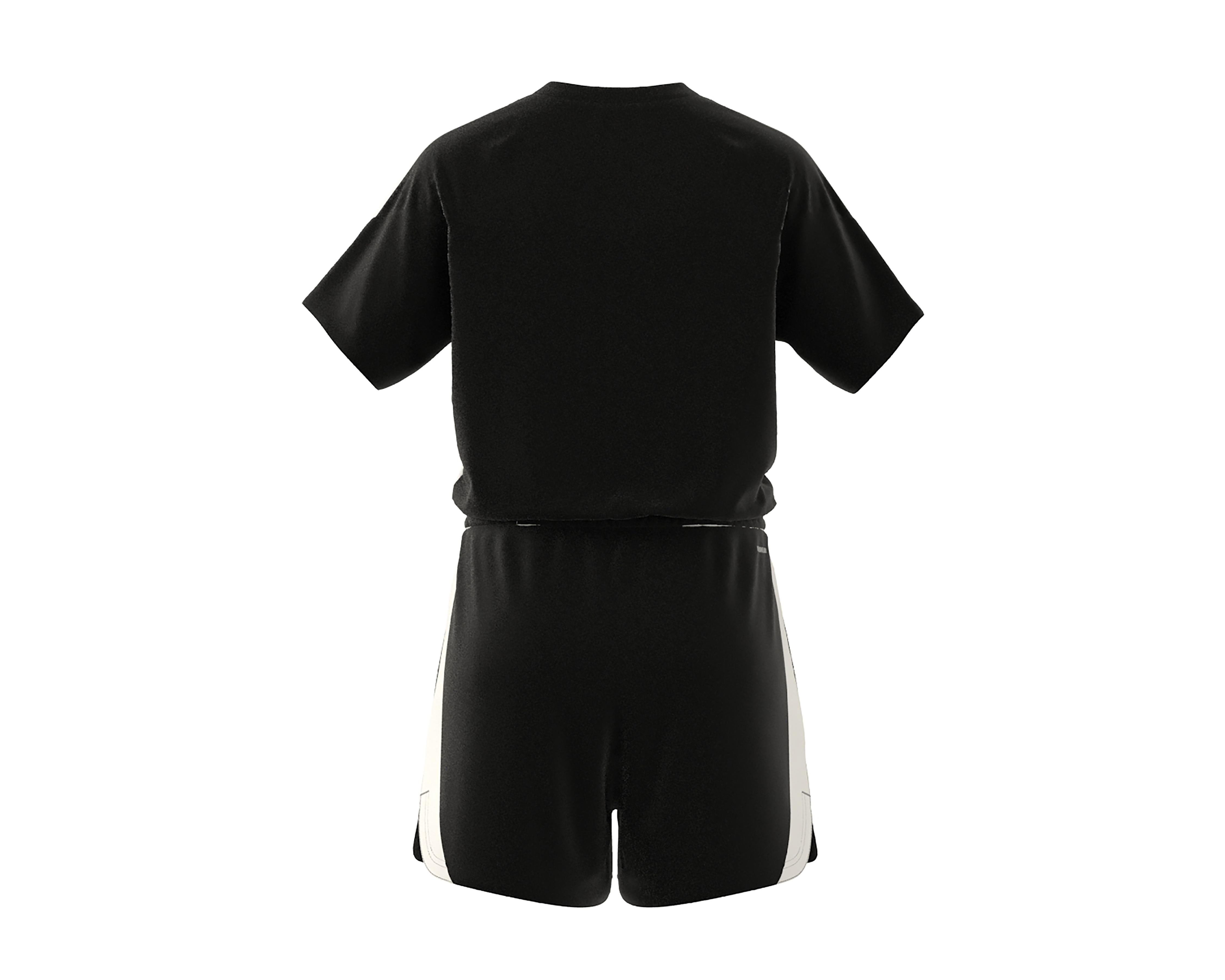 Foto 4 pulgar | Short y Playera de Futbol Adidas Aeroready para Mujer