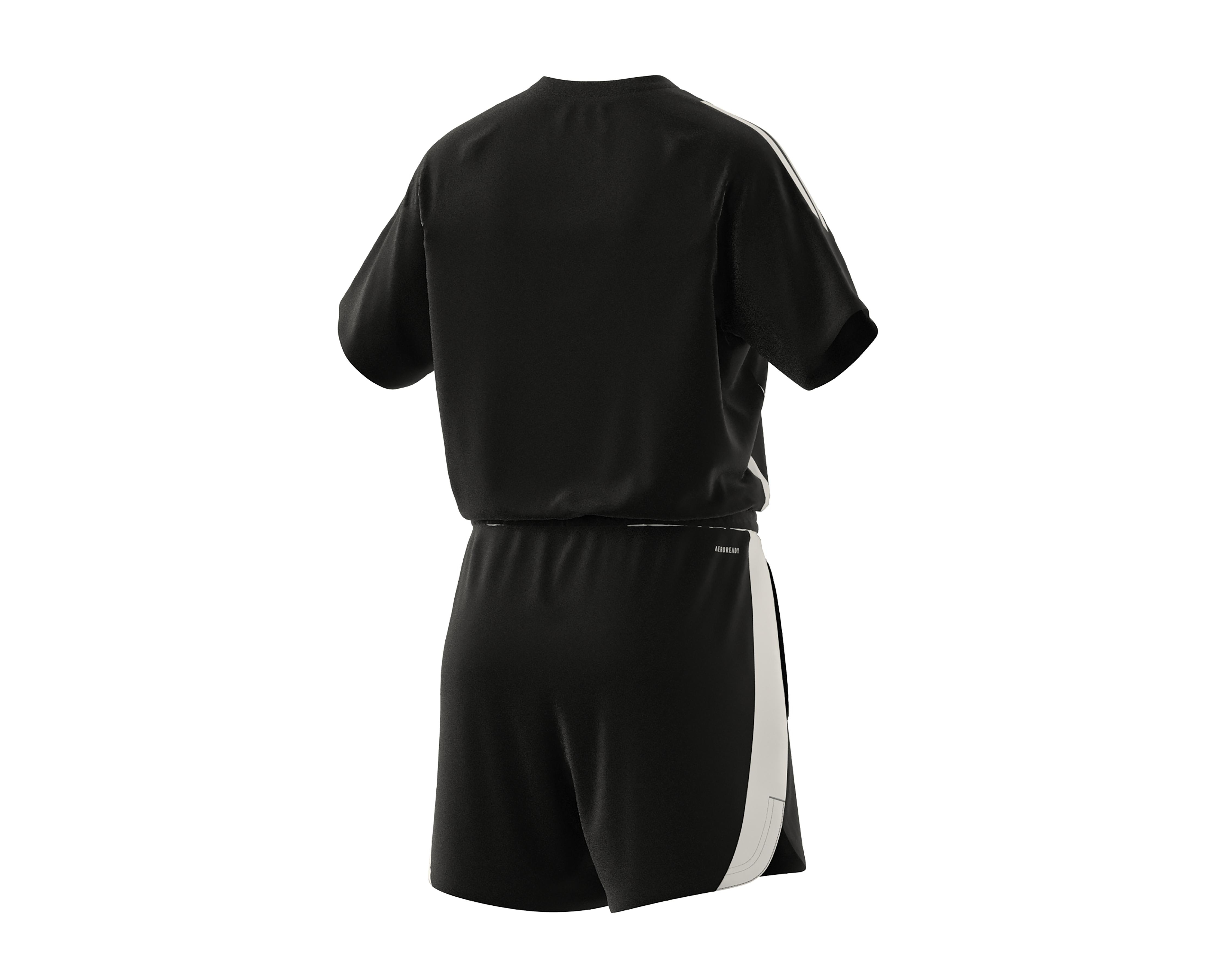 Foto 4 | Short y Playera de Futbol Adidas Aeroready para Mujer
