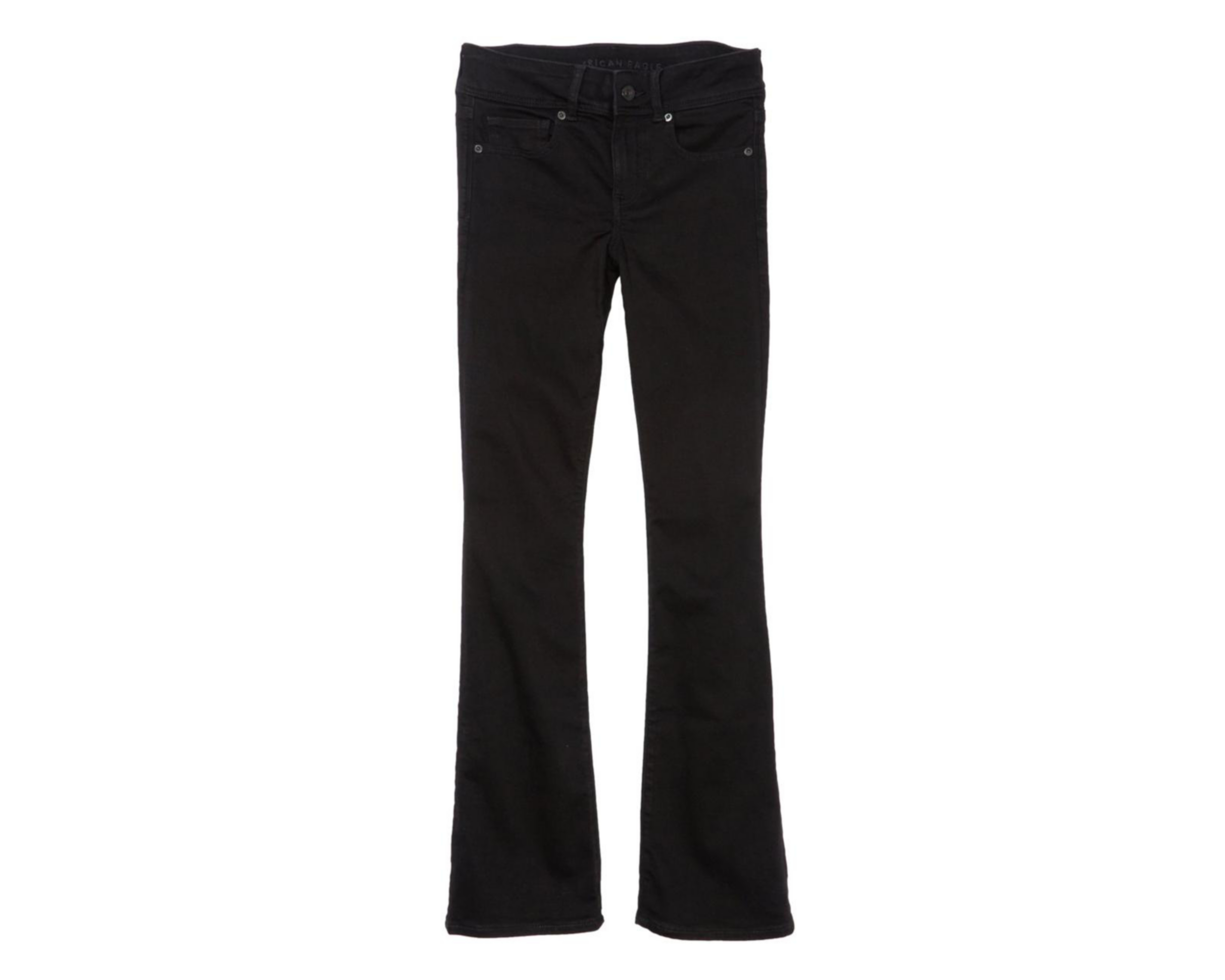 Foto 4 pulgar | Jeans American Eagle Kick Bootcut Negro