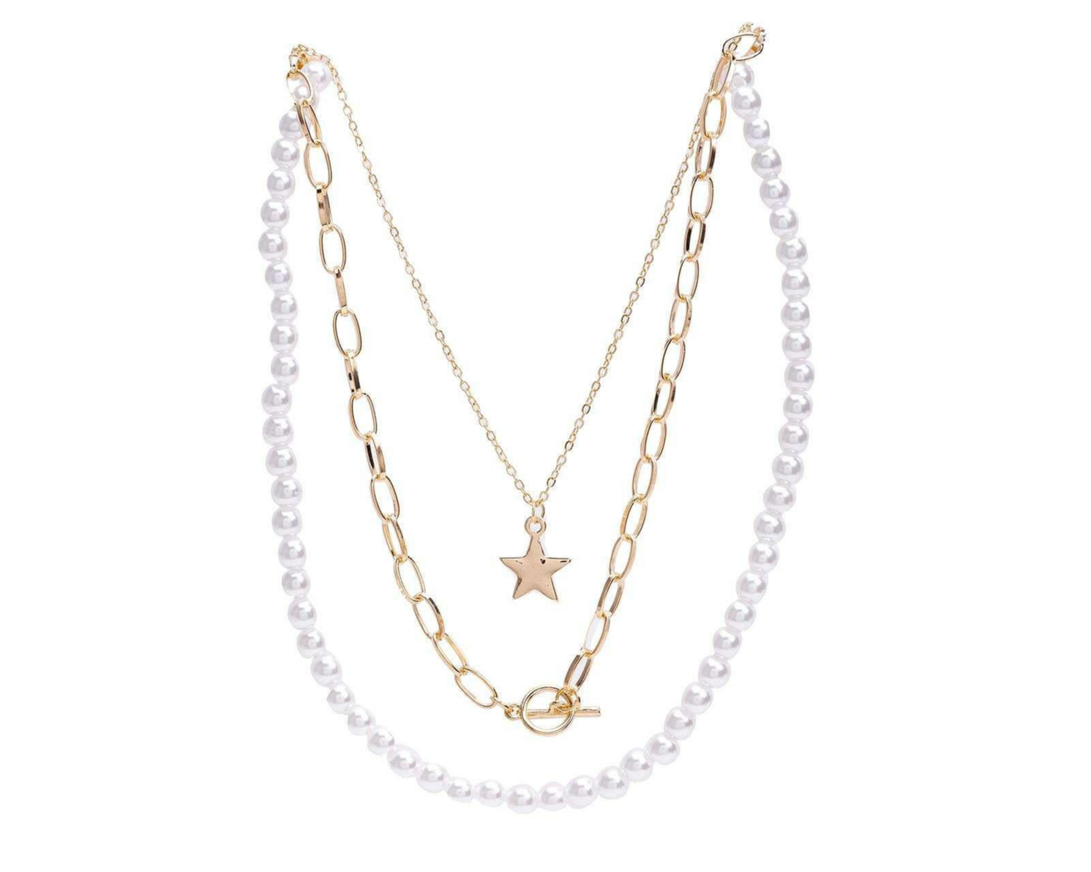 Collar Thinner Estrella Dorado $49