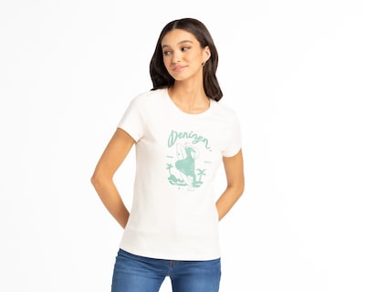 Foto 1 | Playera Denizen Manga Corta con Estampado