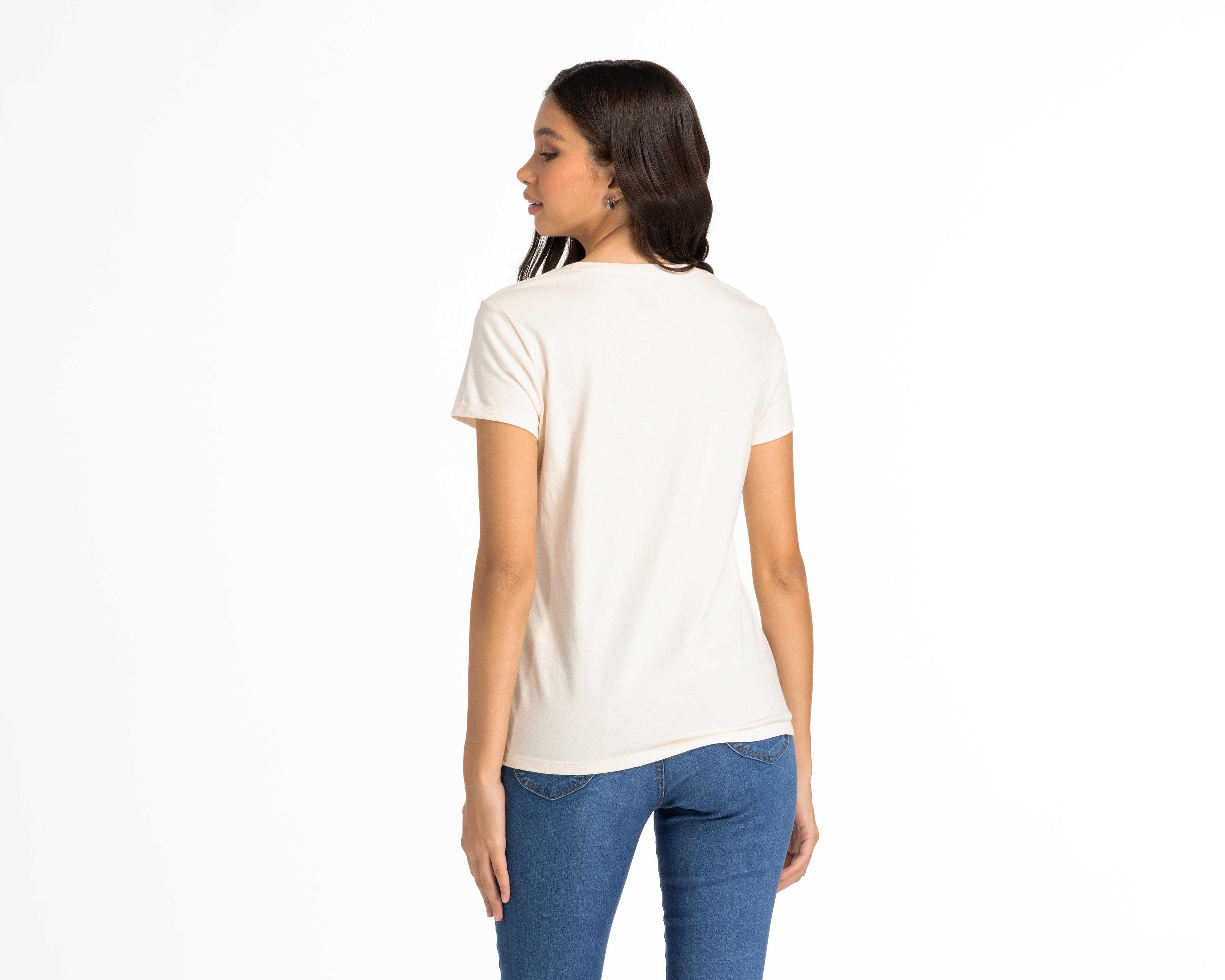 Foto 4 pulgar | Playera Denizen Manga Corta con Estampado