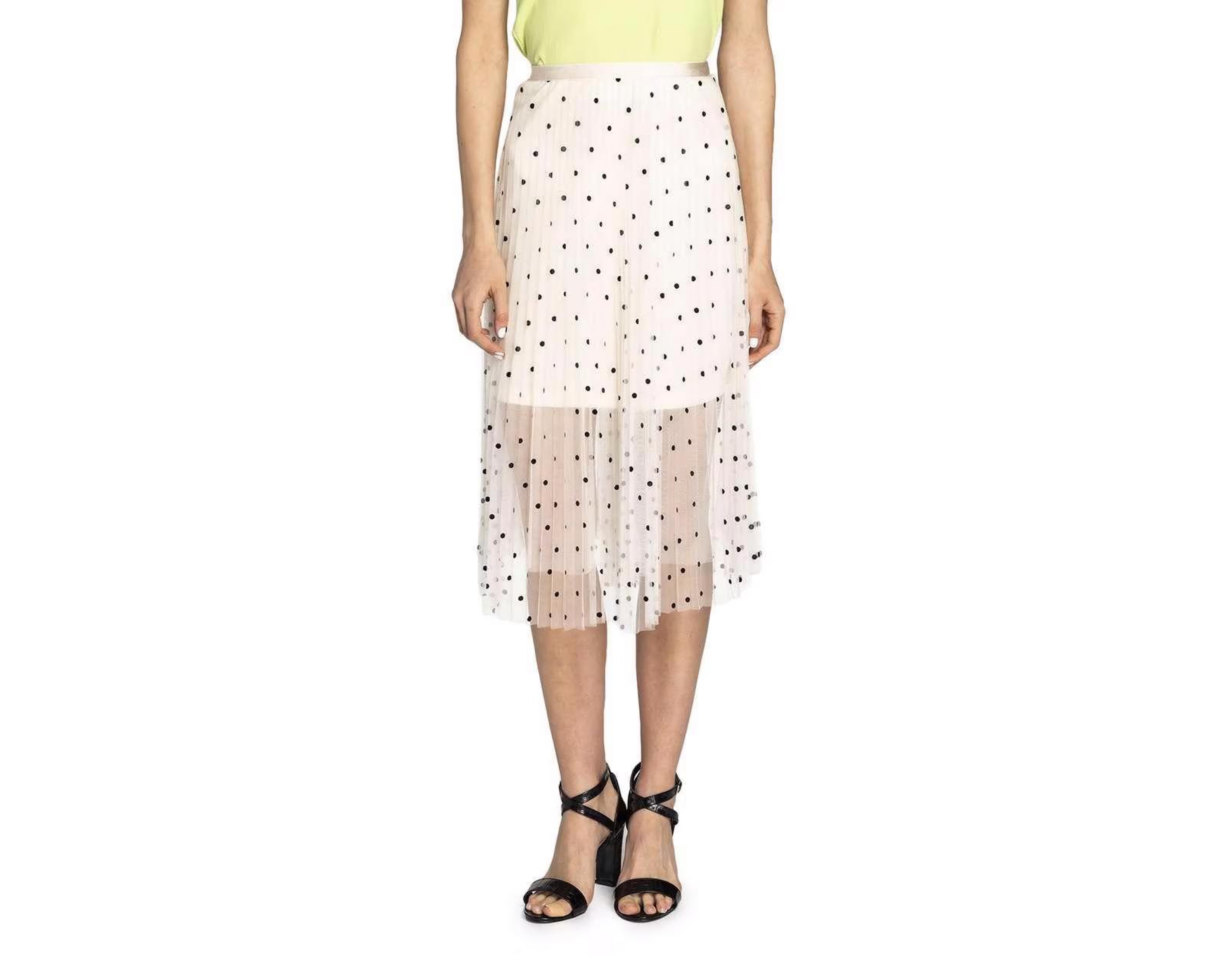 Falda Midi Thiner con Lunares
