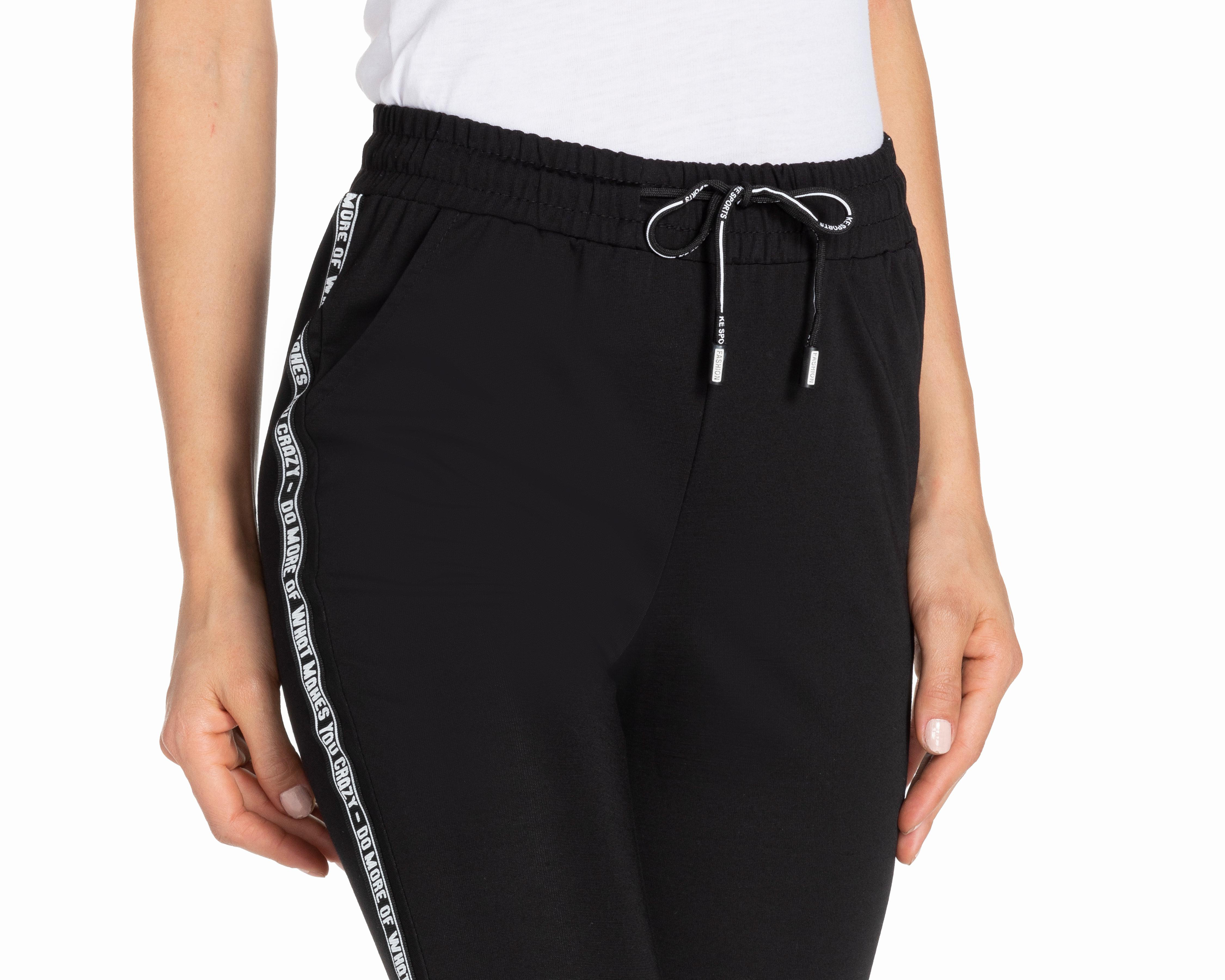 Foto 5 pulgar | Pantalón Thinner Jogger Negro