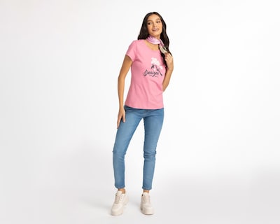 Foto 2 | Playera Denizen Manga Corta con Estampado
