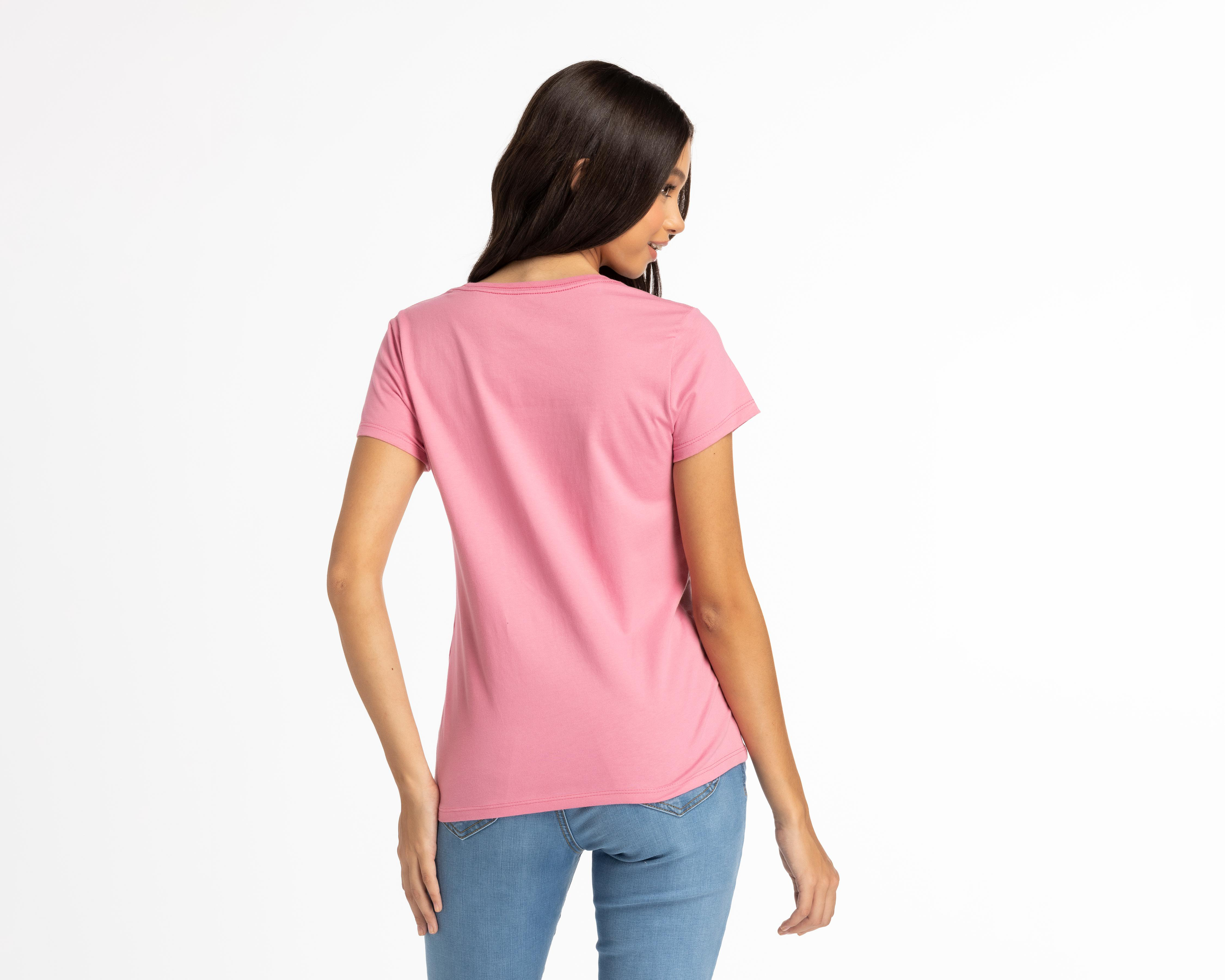Foto 4 pulgar | Playera Denizen Manga Corta con Estampado