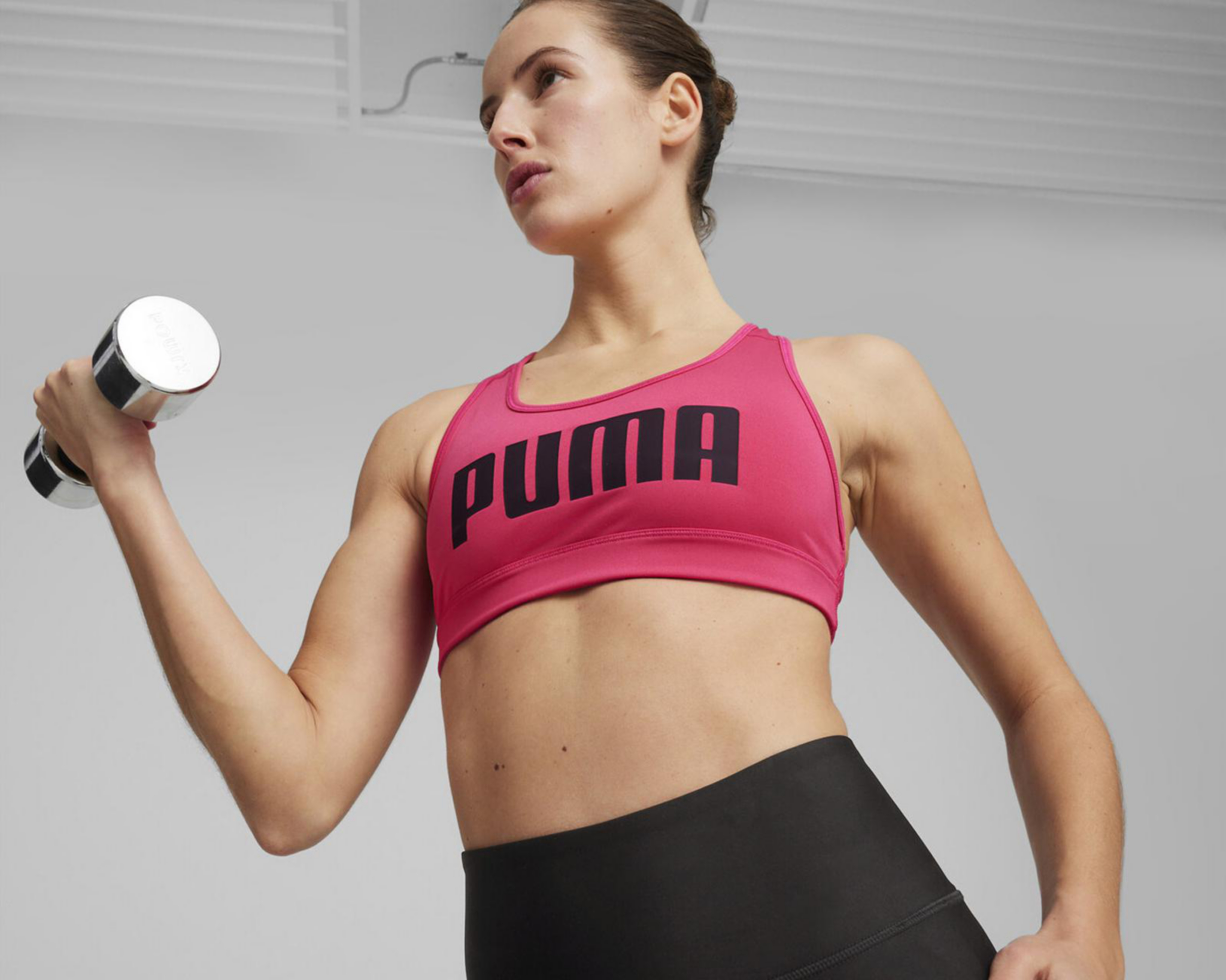 Foto 4 pulgar | Top de Entrenamiento Puma Medio Impacto para Mujer