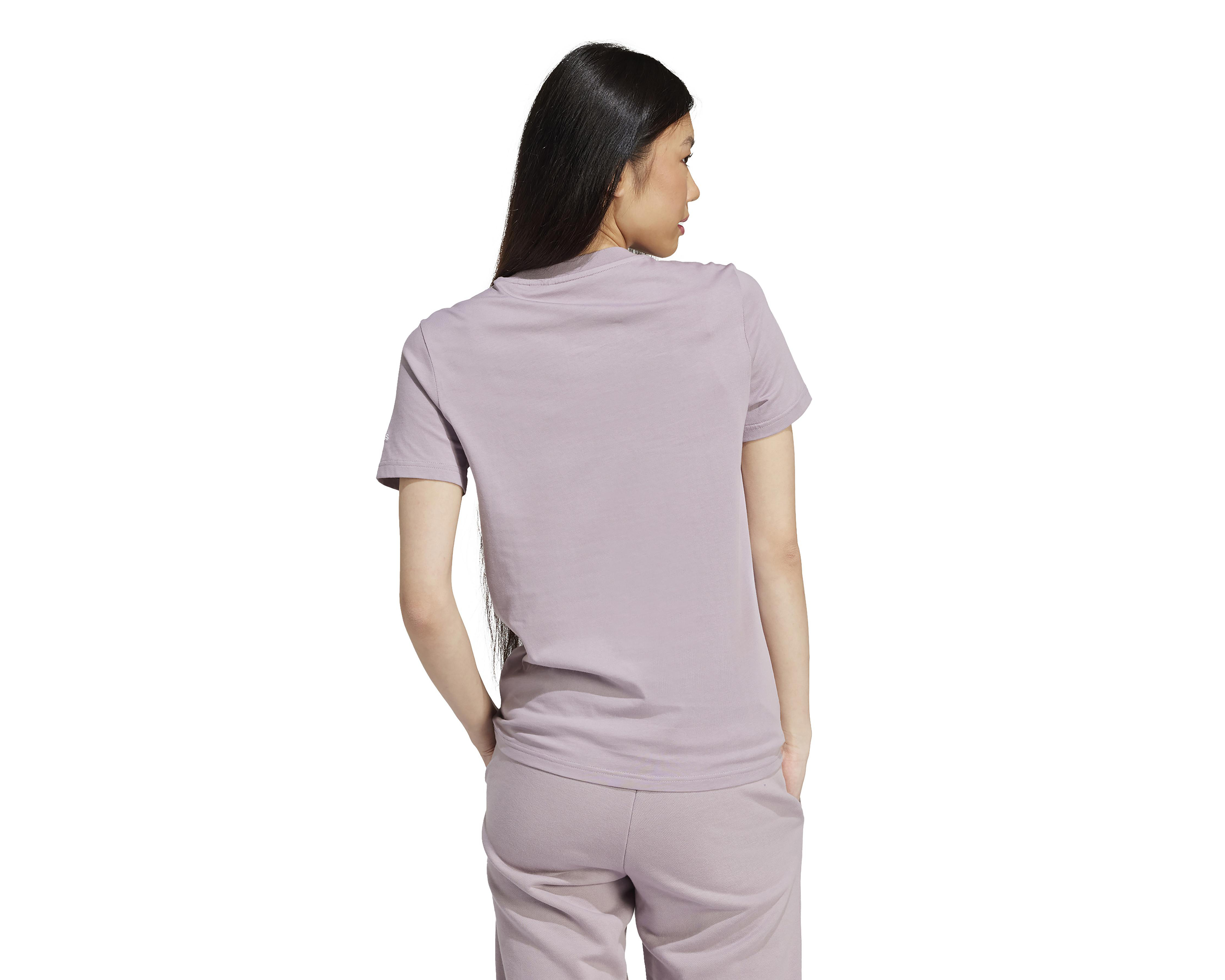 Foto 2 | Playera de Entrenamiento Adidas Essentials Slim Logo para Mujer